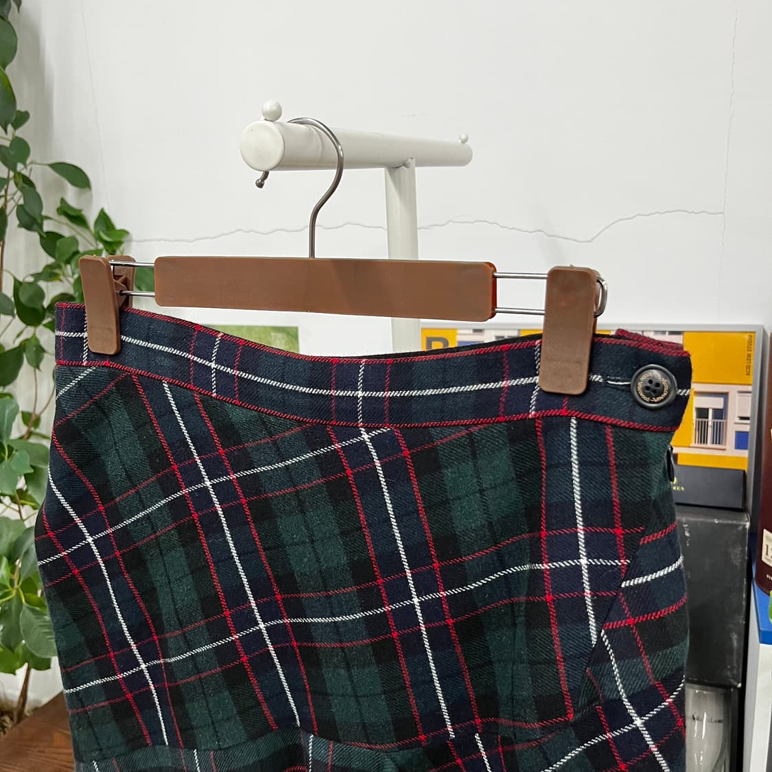 비비안웨스트우드 앵글로매니아 언발란스 울 스커트 40 상품이미지3