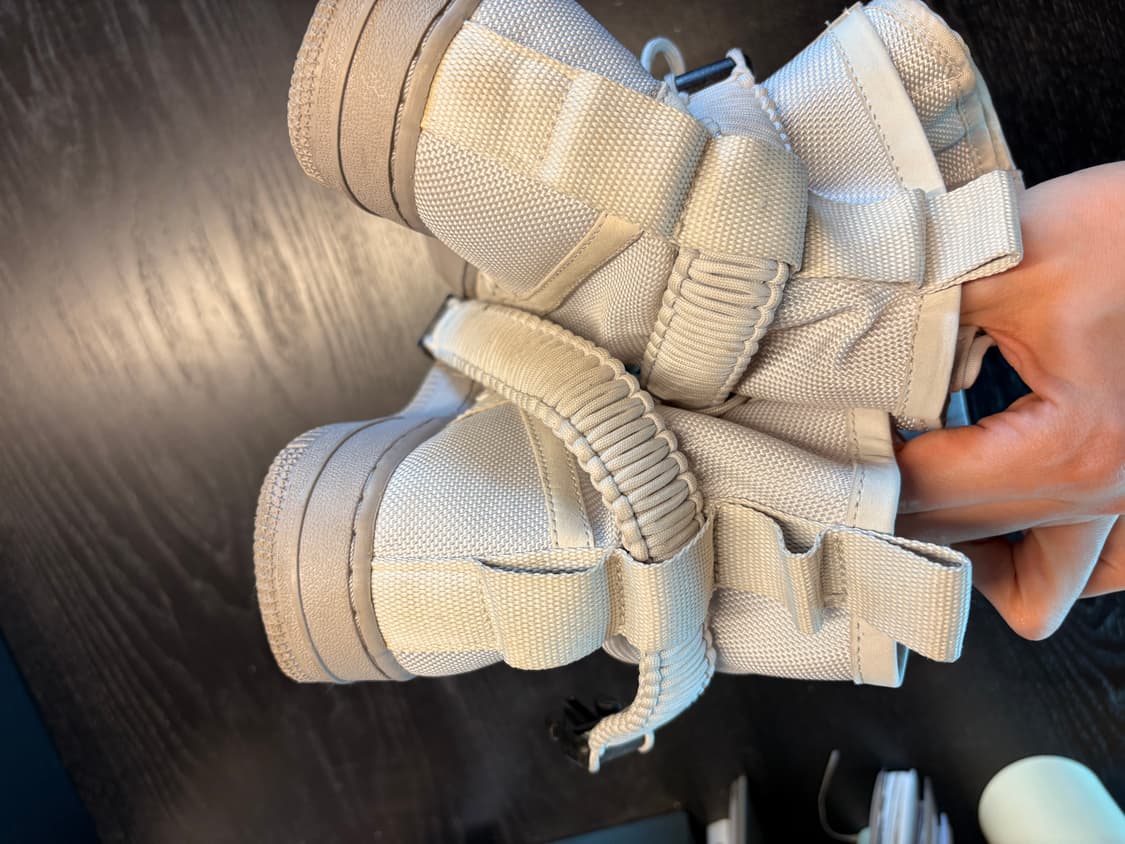 나이키 에어포스 SF AF1 하이 베이지 250mm 상품이미지4