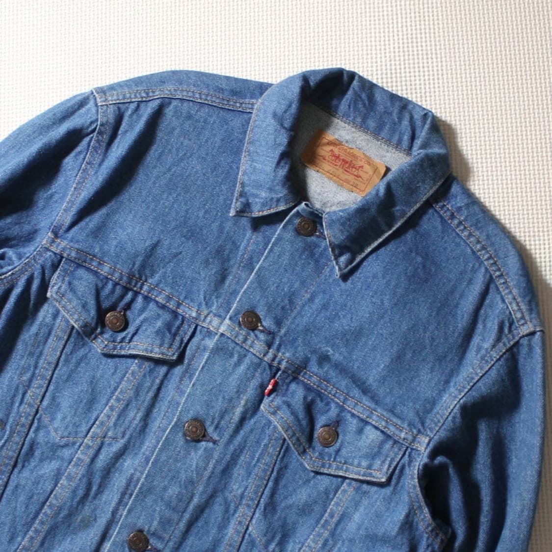 Levi’s 80’s 리바이스 트러커 데님 자켓 L005 상품이미지3