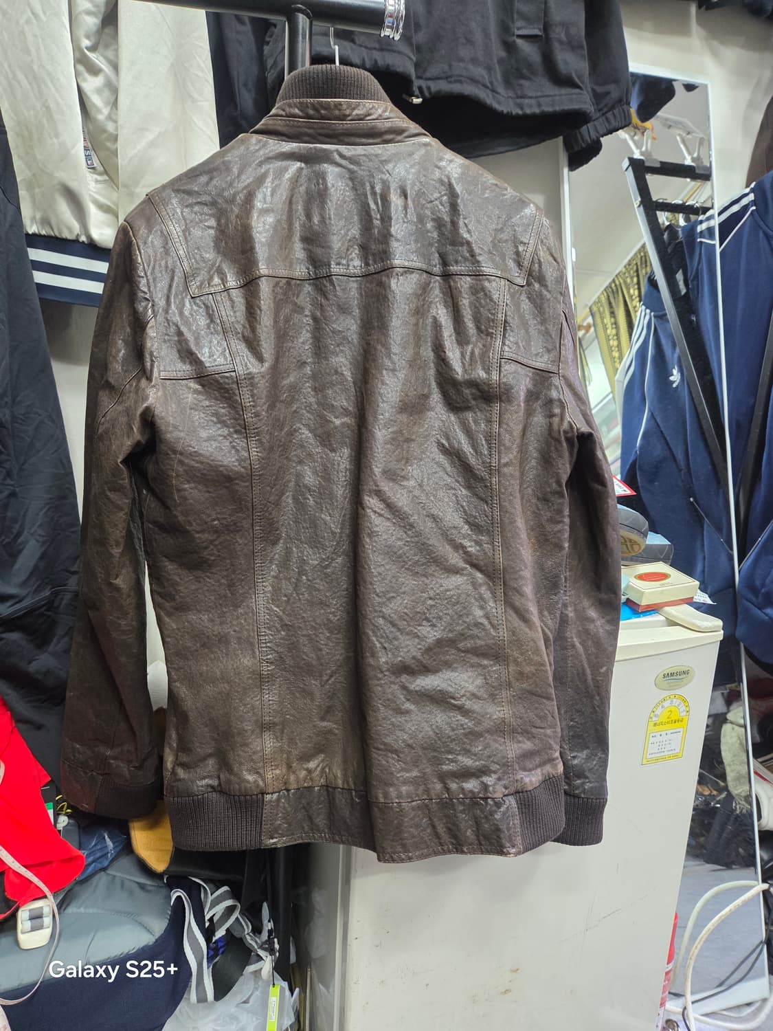 XESS    가죽자켓 상품이미지3