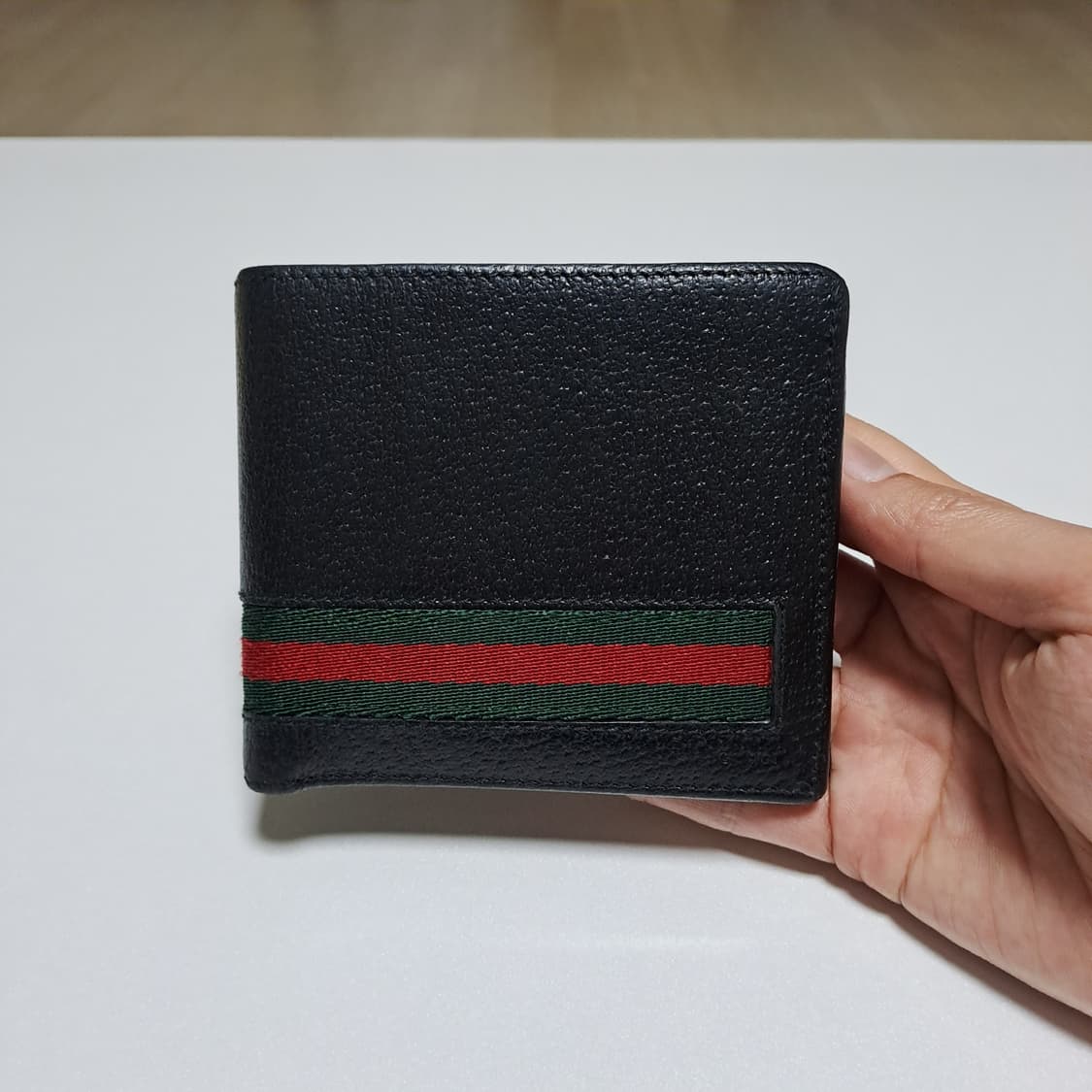 [100%/정품] 구찌 오피디아 시그니처 웹 스트라이프 반지갑, 구찌지갑 상품이미지1