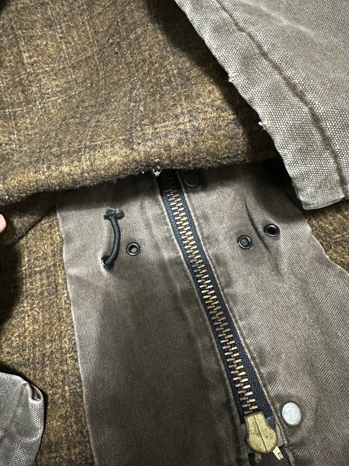 칼하트 c52 브라운 야상 워크자켓 2XL 상품이미지5