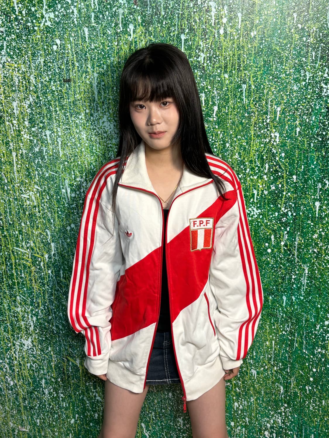 00s 아디다스 페루 화이트 레드 져지 110 상품이미지2