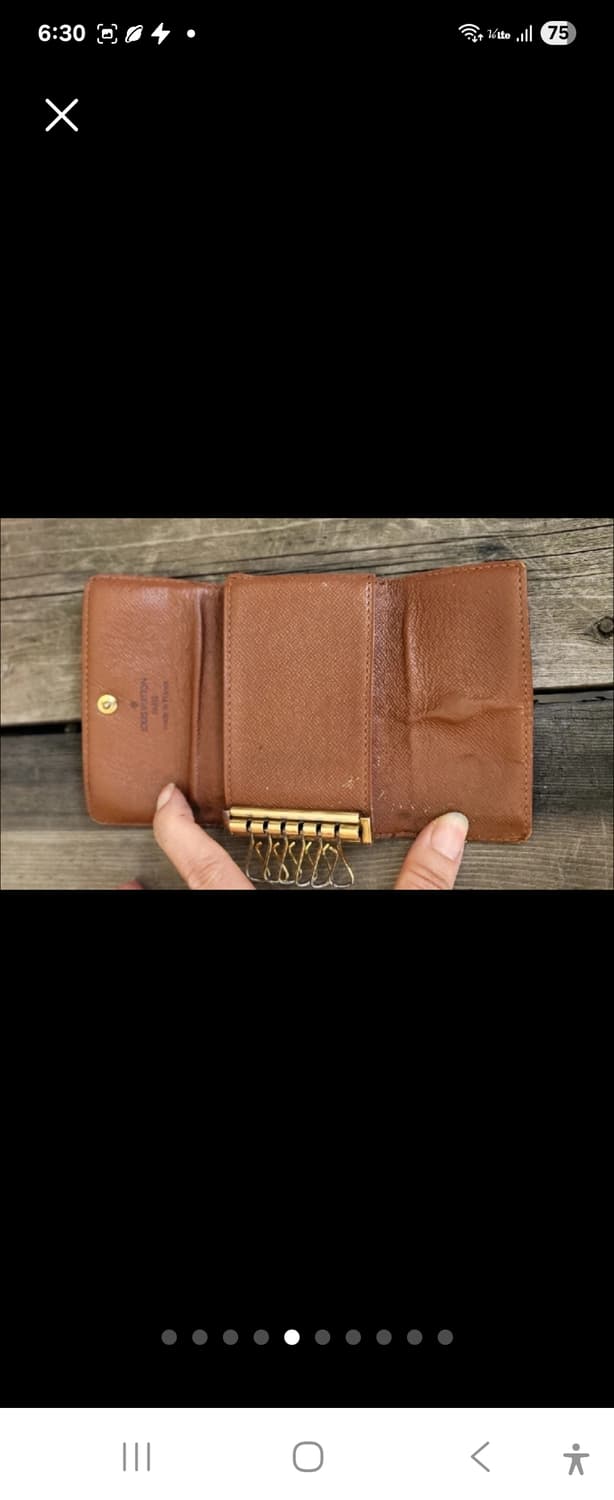 일본 루이비똥매장에서 직접 구매 정품 루이비통  모노그램 멀티클 키홀더 상품이미지4