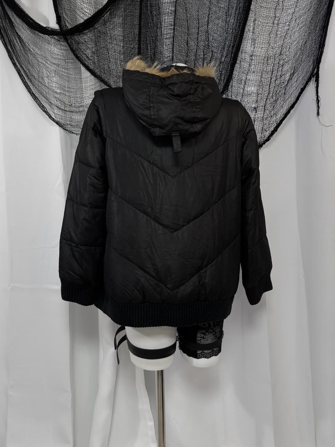 fur hood jacket 상품이미지3