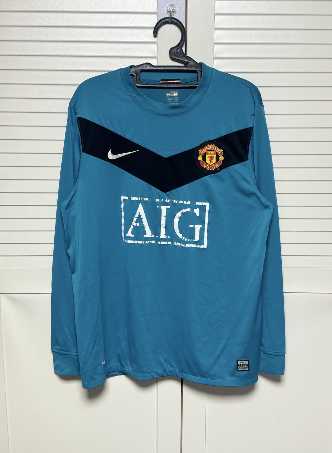 09-10 맨체스터 유나이티드 홈(GK) 긴팔 반데사르 나이키 유니폼 상품이미지1