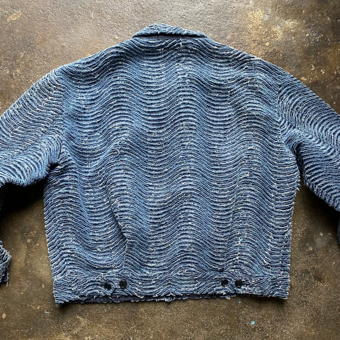 (S) KAMIYA Wave Denim Jacket 상품이미지5
