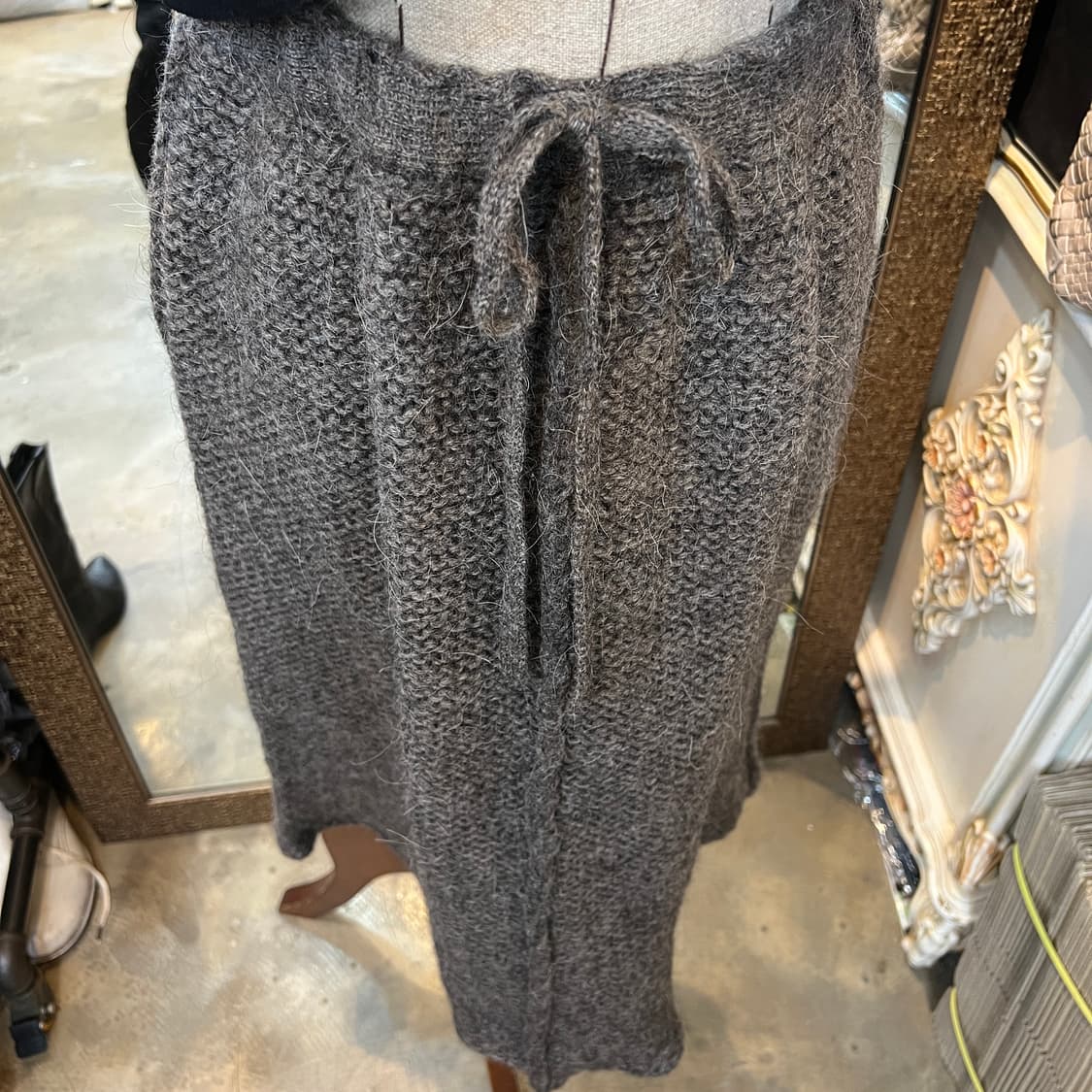 80s 꼼데가르송 니트 스커트 상품이미지6