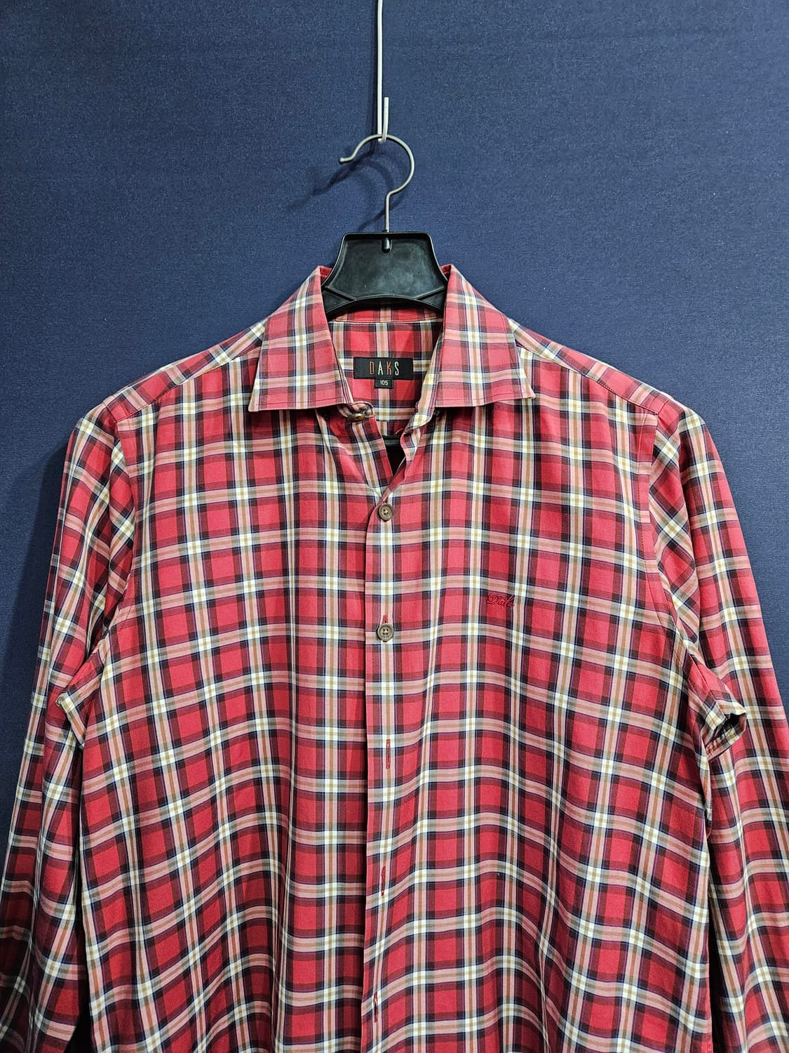 닥스 스트라이프 체크 남성 105 긴팔셔츠  상품이미지7