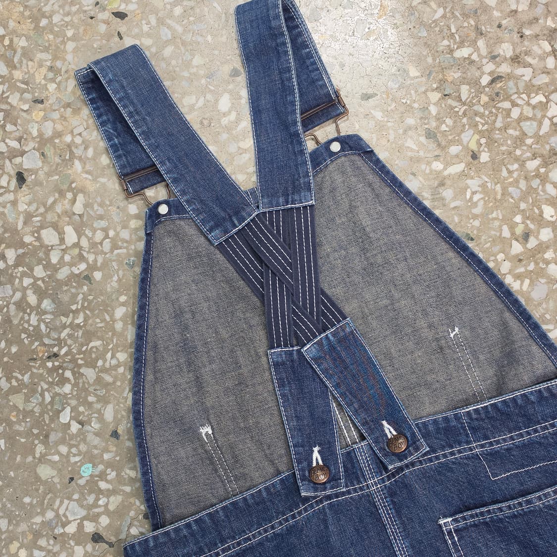 빔즈보이 데님 오버롤 스커트- 우먼M정도 상품이미지6