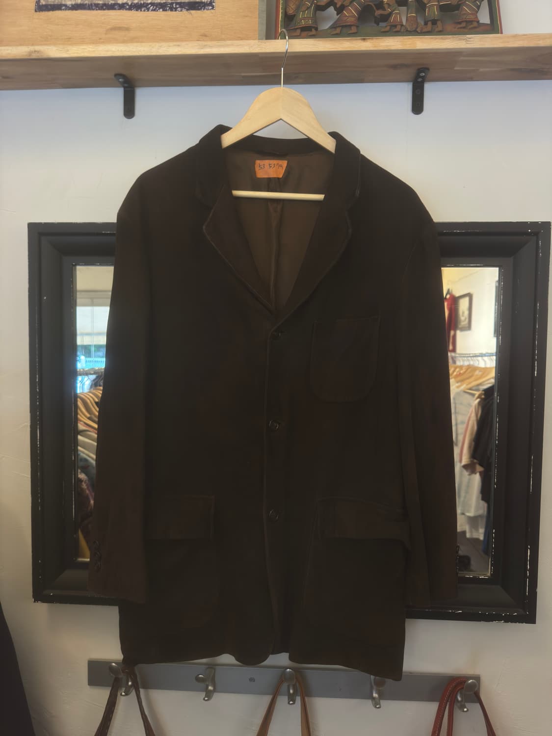 COACH USA 90'S 100% 스웨이드 자켓 상품이미지4
