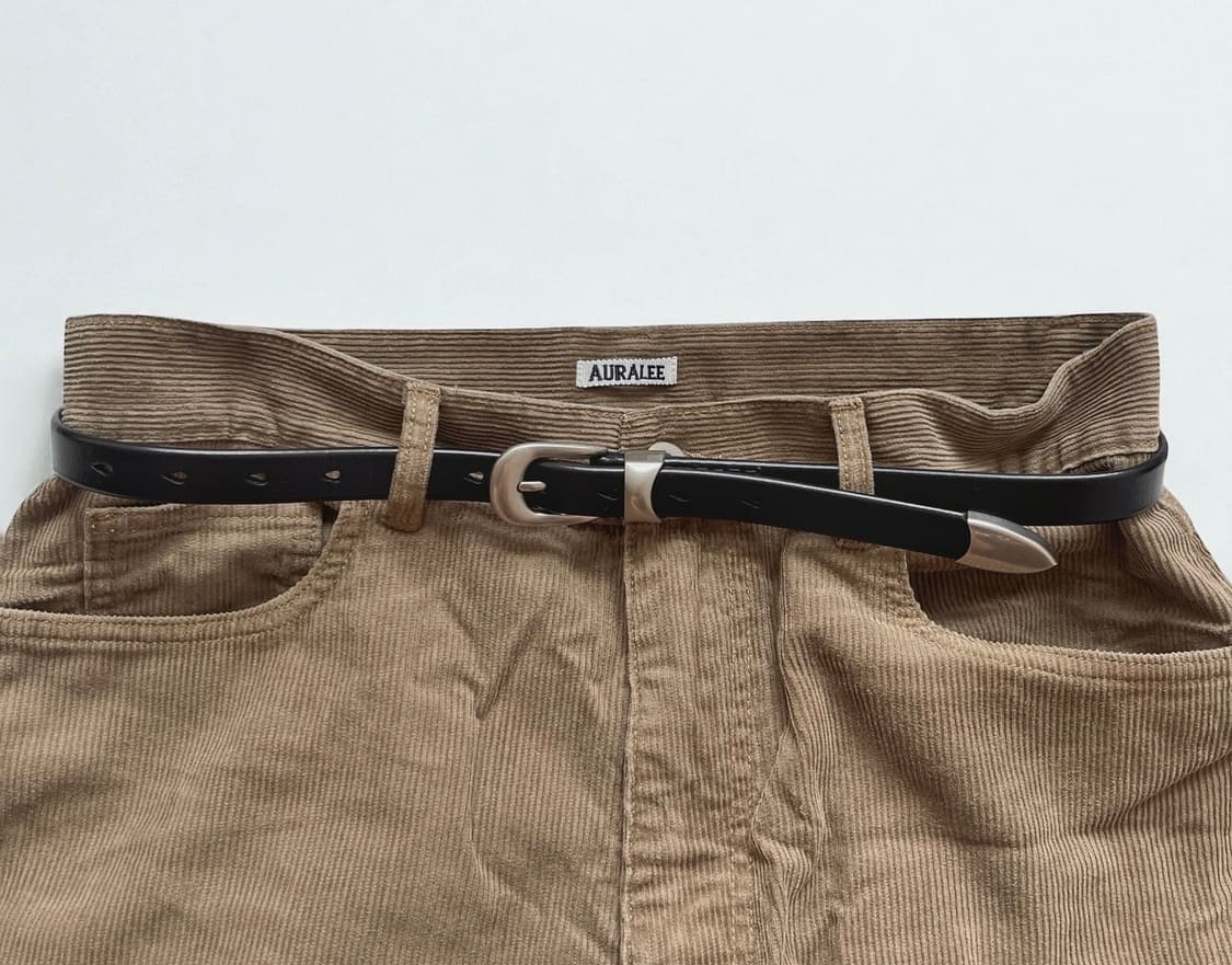 러스틱 소가죽벨트 (2cm) 상품이미지1