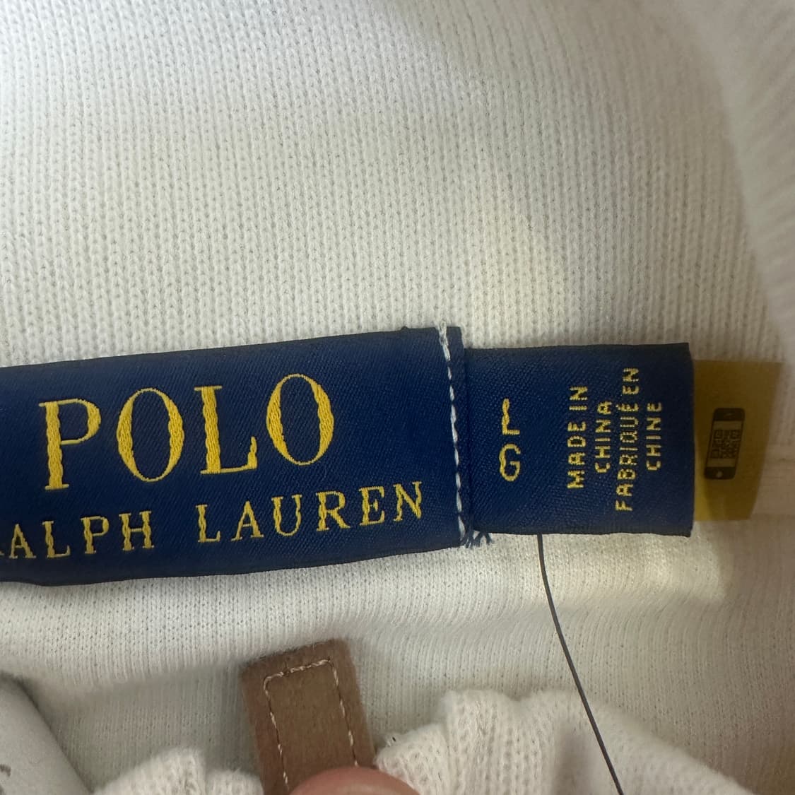 [L] 폴로 반집업 니트 상품이미지2