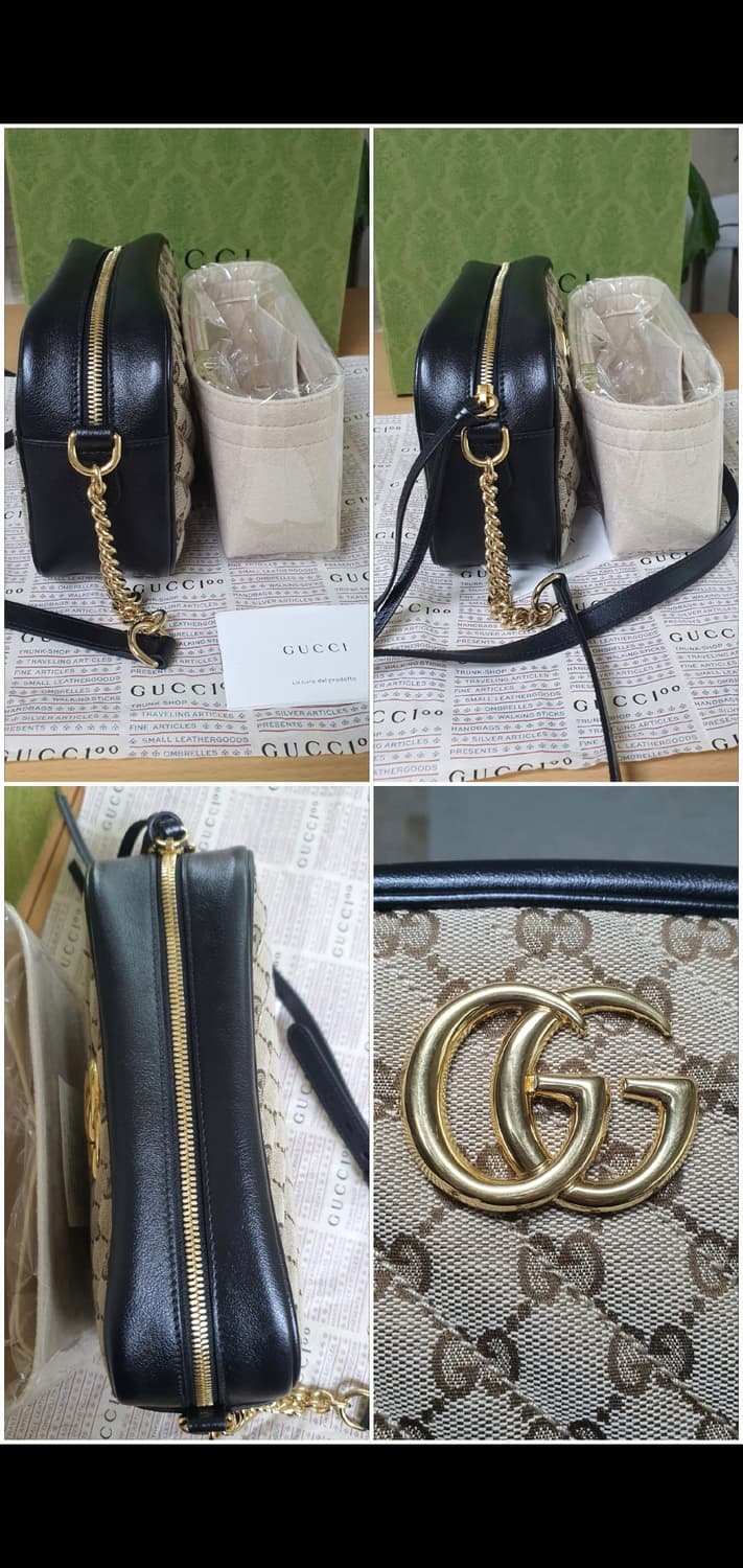 구찌 마몬트 크로스백/숄더백 새상품급 정품(감정O) 상품이미지8