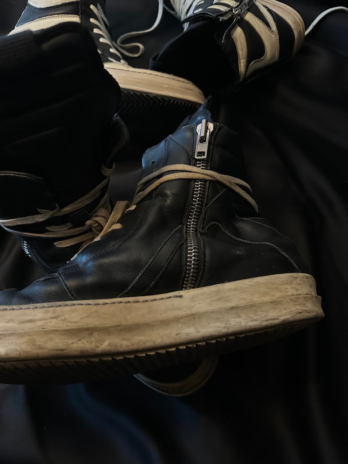 릭오웬스 지오바스켓 블랙 스니커즈 상품이미지5