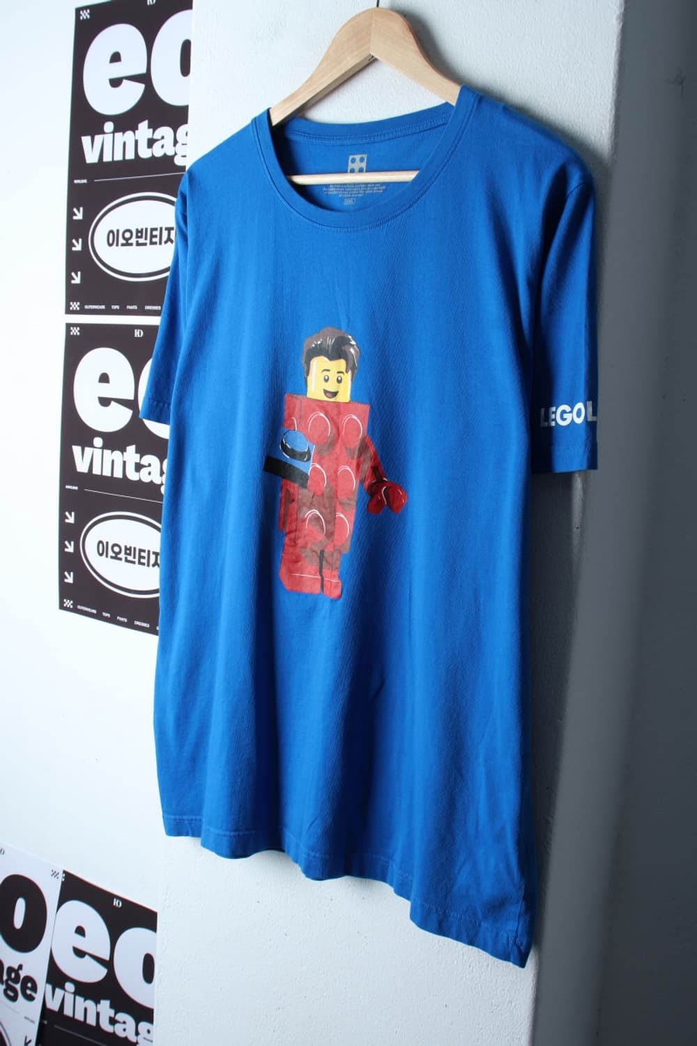 (2XL-3XL) 레고 반팔 티셔츠 빅사이즈 미니피규어-H32328 상품이미지1