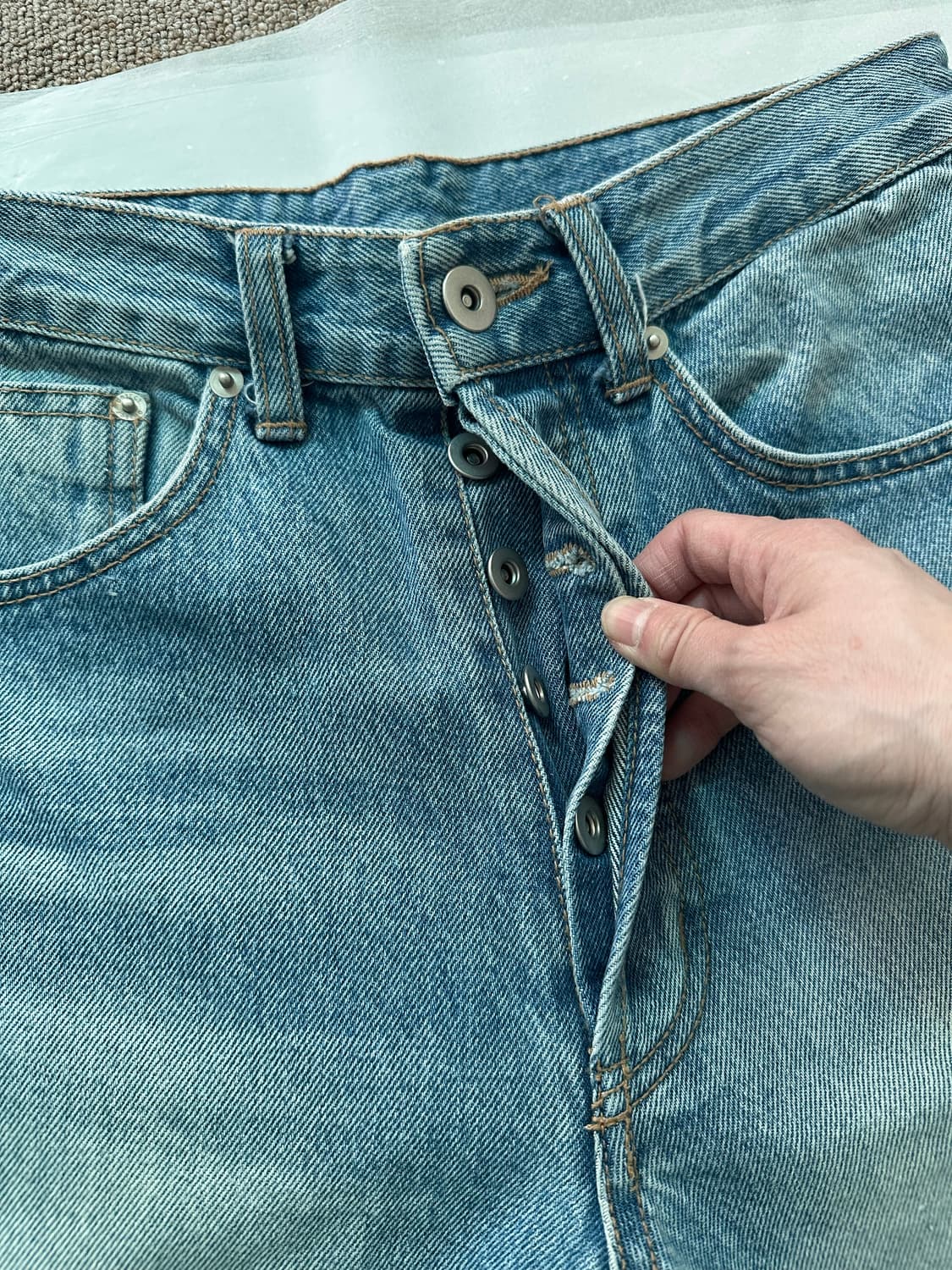 S/E/O 에스이오 데님 라이트 블루 1 상품이미지3