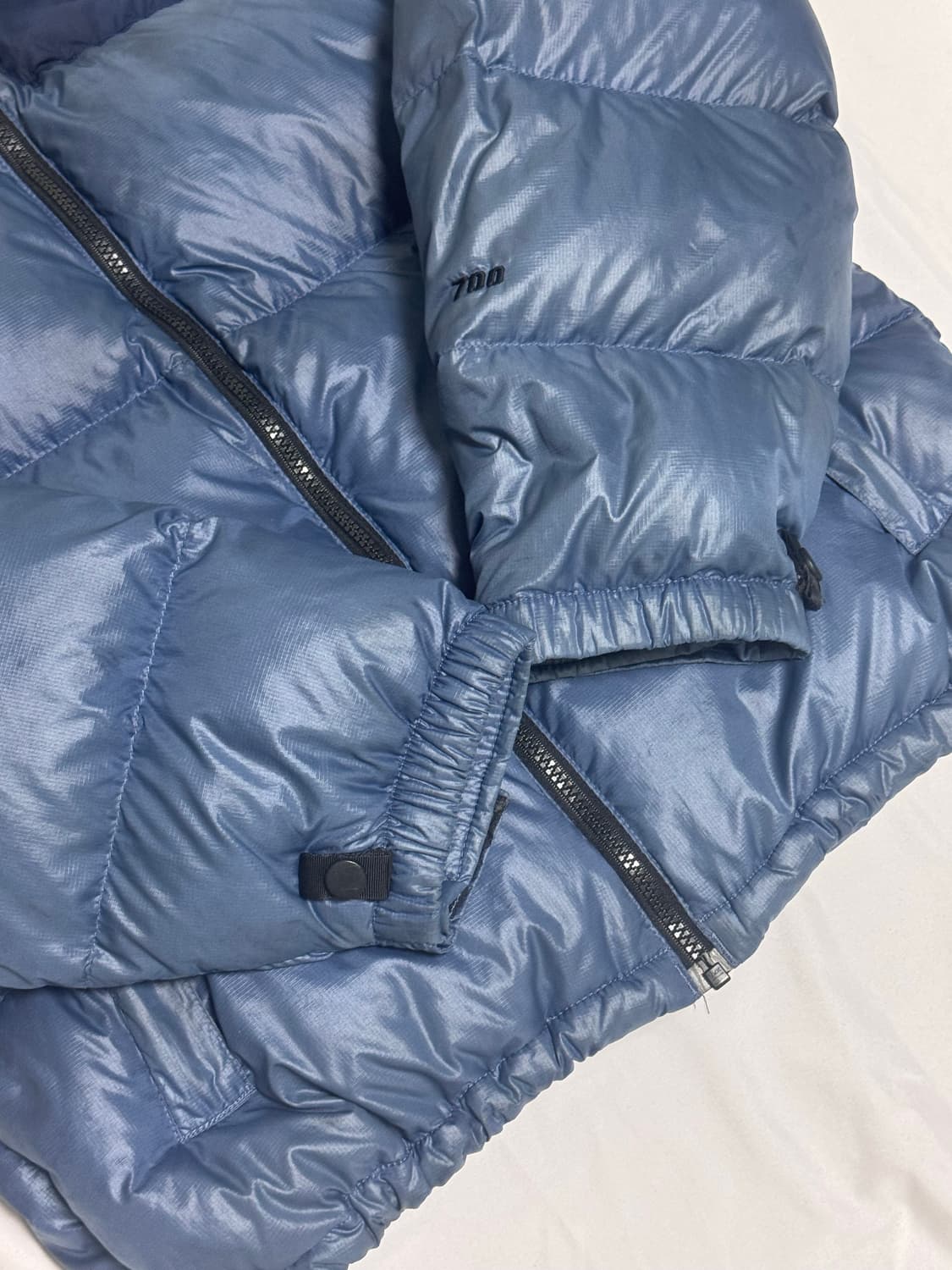 90s 노스페이스 빈티지 눕시 센터로고 패딩 상품이미지7