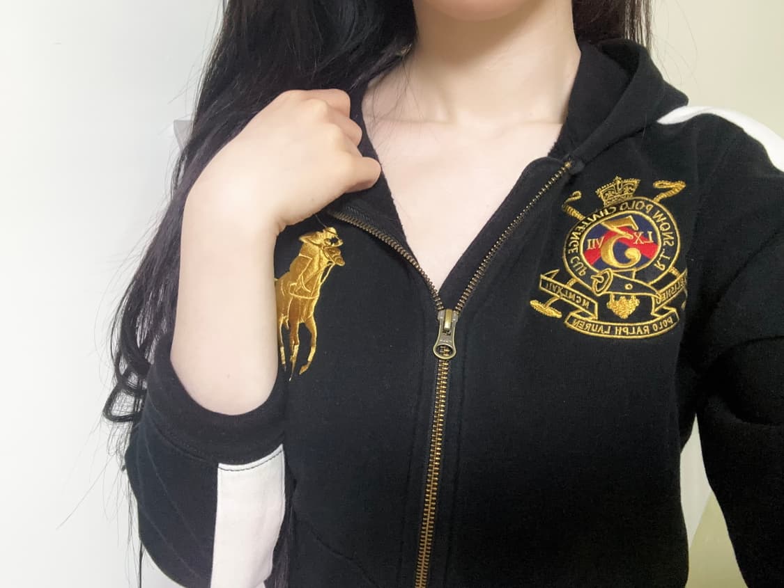 희귀매물 폴로 랄프로렌 치프키프 빅포니 골드 후드집업 상품이미지2