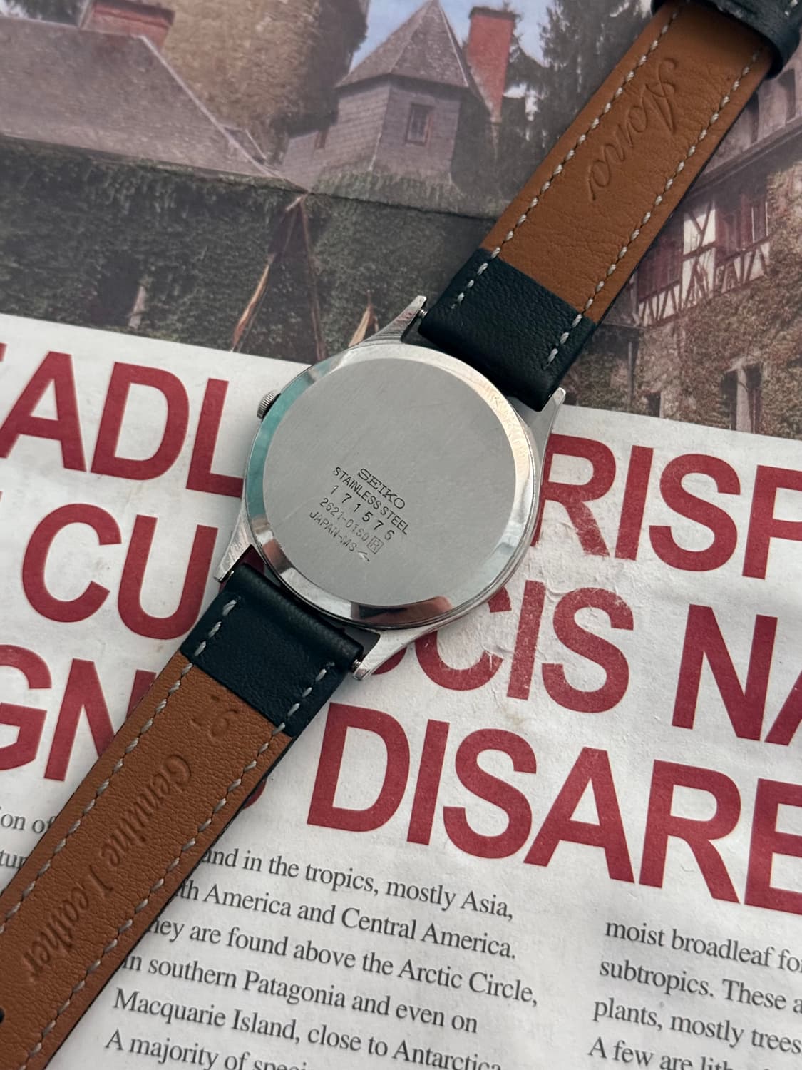 세이코 Seiko 쿼츠 래더 상품이미지3