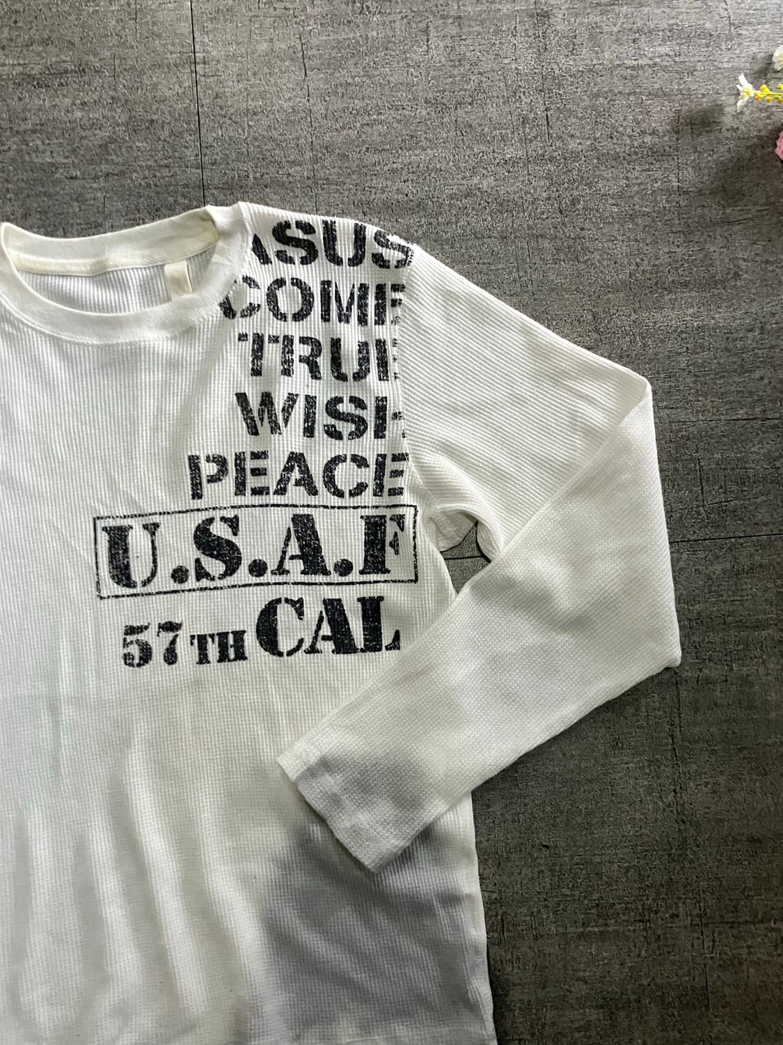 일본빈티지 오리엔탈펑크 핀터깔y2k 넥레터링 니트스웨터 상품이미지2