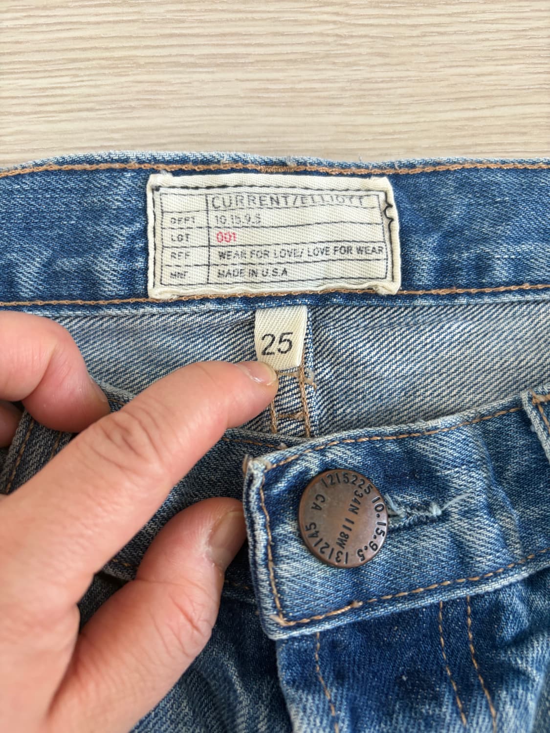 빈티지 청바지 2종 일괄판매 상품이미지4