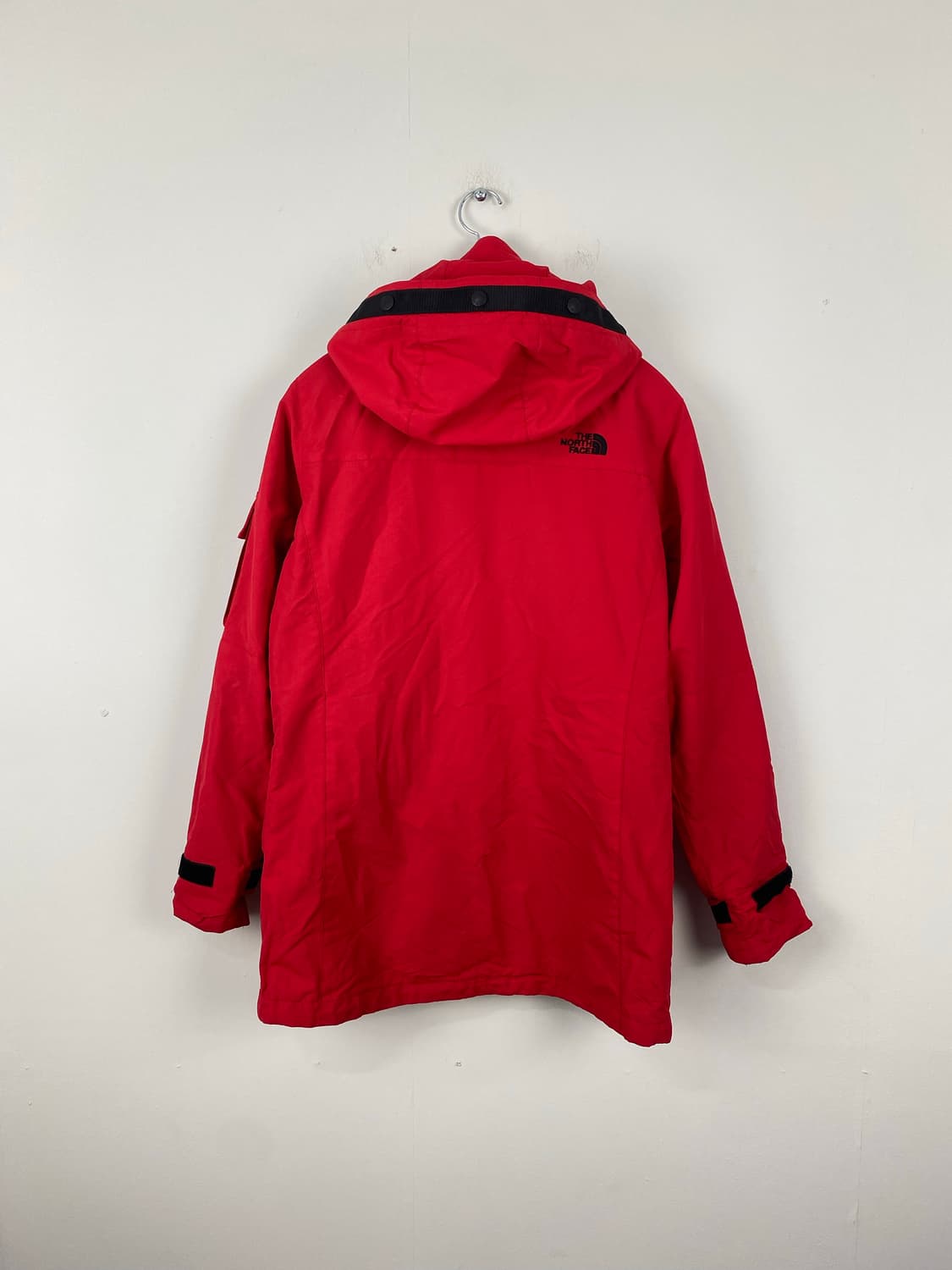 노스페이스 화이트라벨 레드 바람막이 자켓 L 상품이미지2