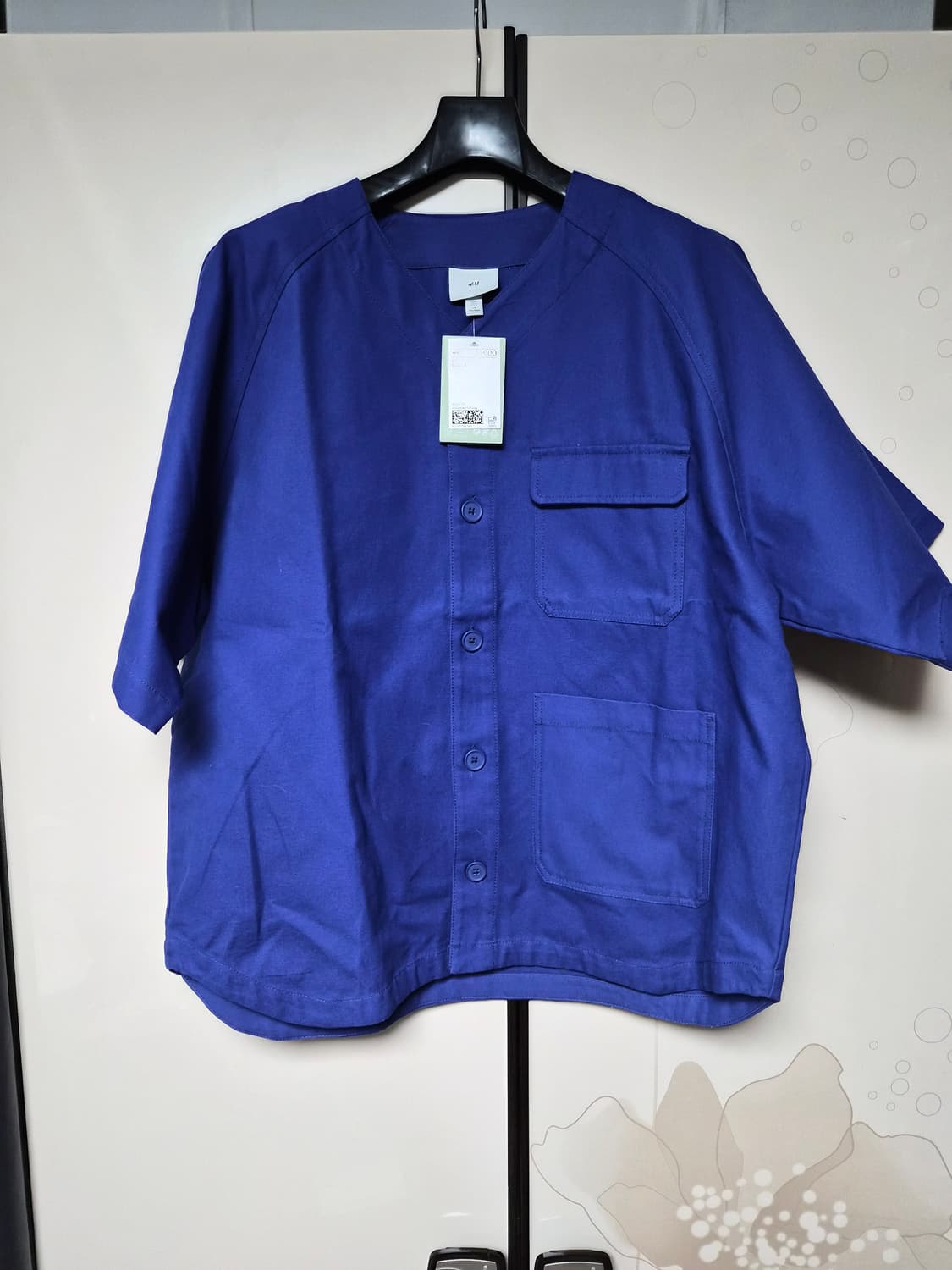 (새상품)H&M 블루 셔츠 L size 상품이미지1