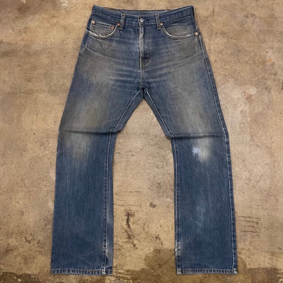 (32) 리바이스 517 부츠컷 워싱 데님 상품이미지1