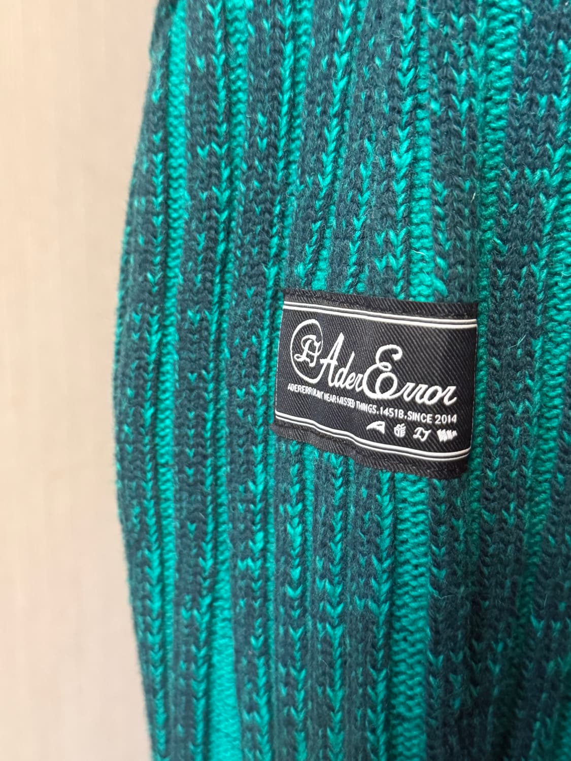 아더에러 플랭크 니트 그린 상품이미지5