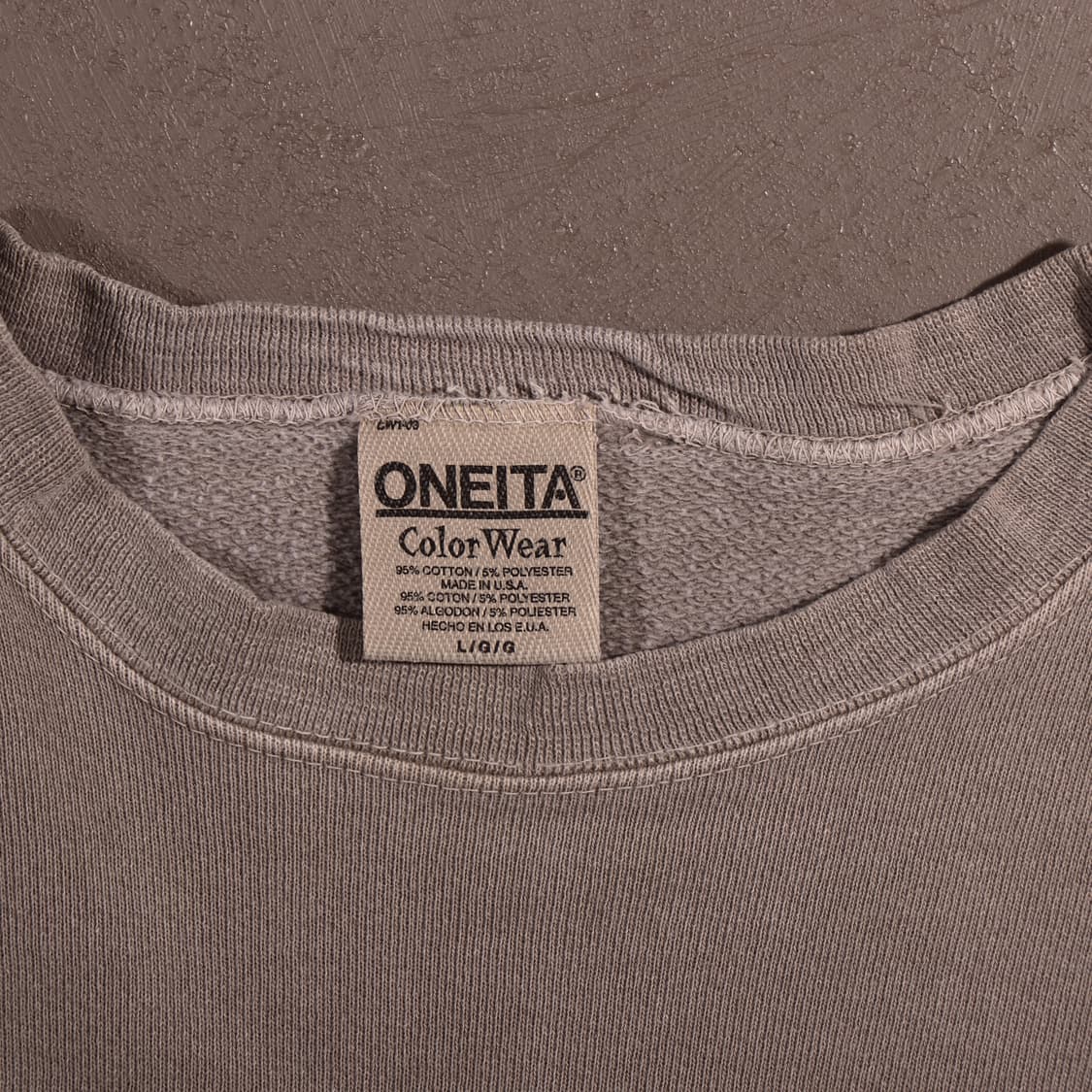 빈티지 USA 피그먼트 스웻셔츠 상품이미지3