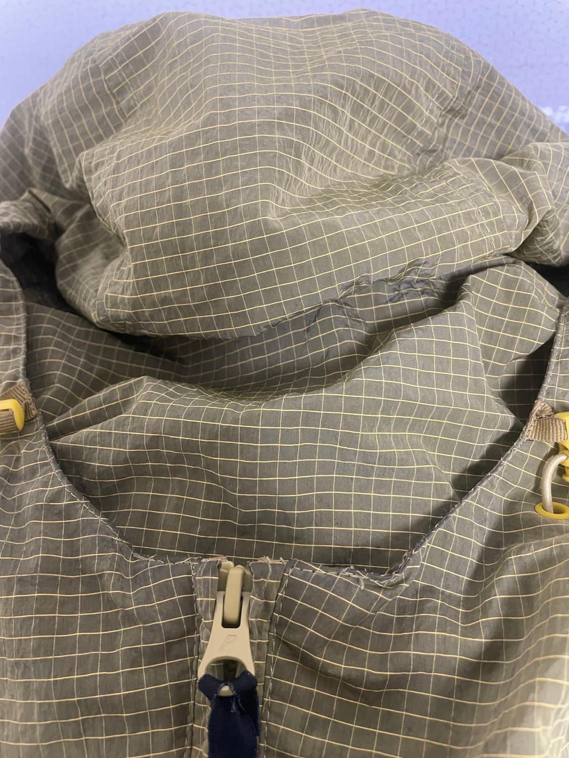 팔라스 크립스탑 그리드 자켓 옐로우 - 22SS m사이즈 상품이미지10