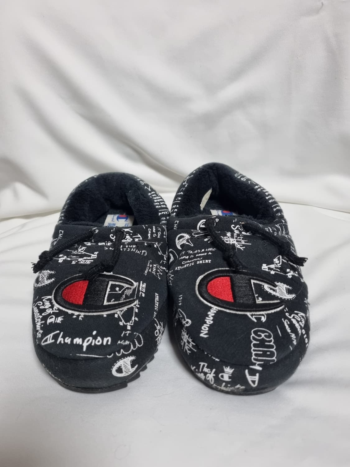 쳄피온 블랙 겨울 방한 슬립온 235 상품이미지1