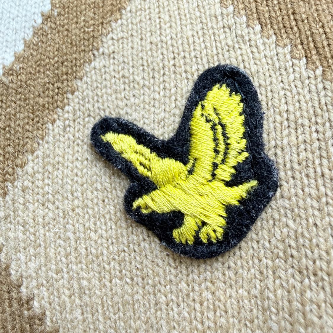 [캐시미어 100%] Lyle&Scott 스코트랜드 아가일 니트 40 상품이미지5