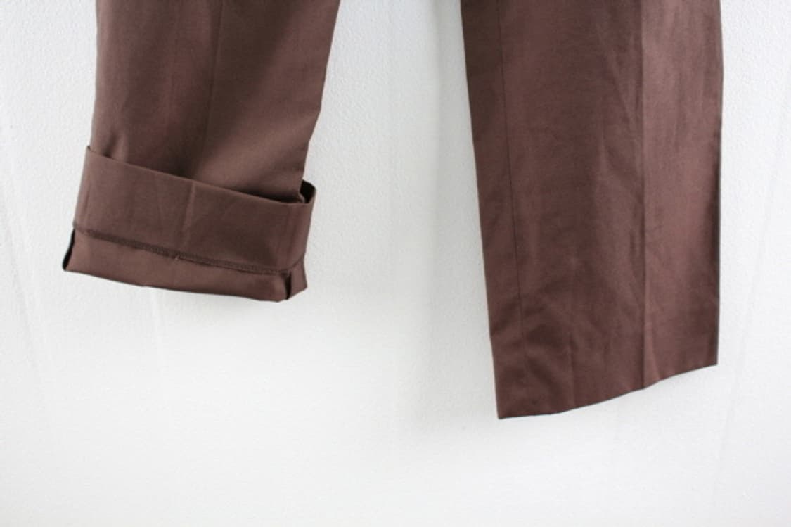 PRADA 브라운 벨트디테일 슬랙스 상품이미지4