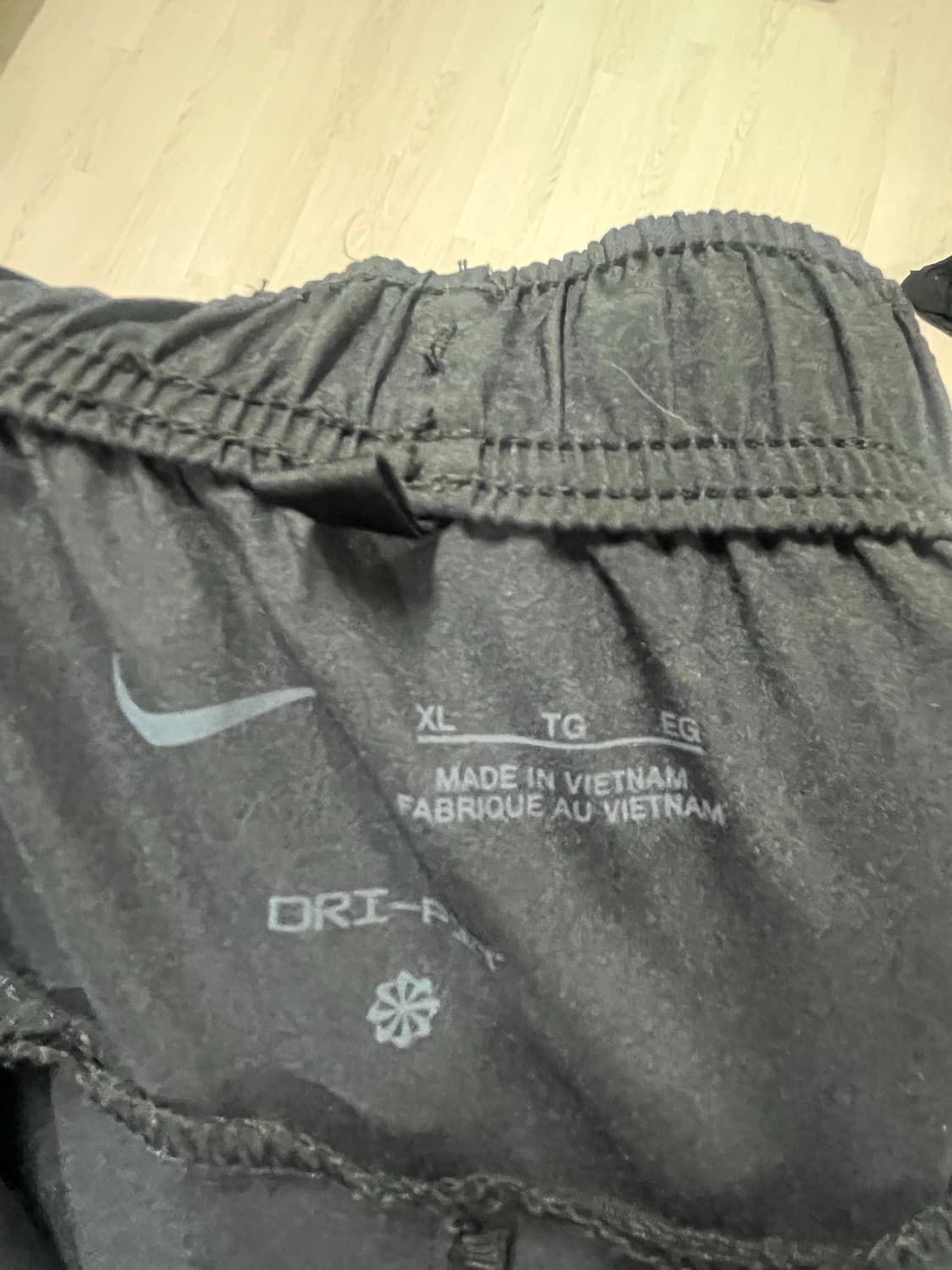 나이키 트레이닝팬츠 블랙 XL 상품이미지3