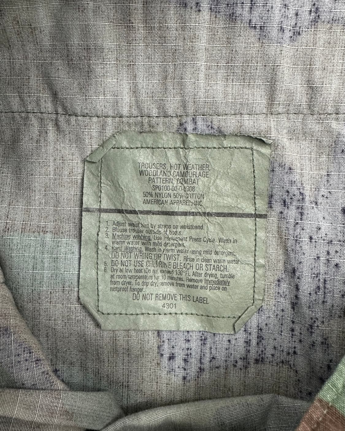 (S-S)00'S 우드랜드 립스탑 카모팬츠-M1409 상품이미지7