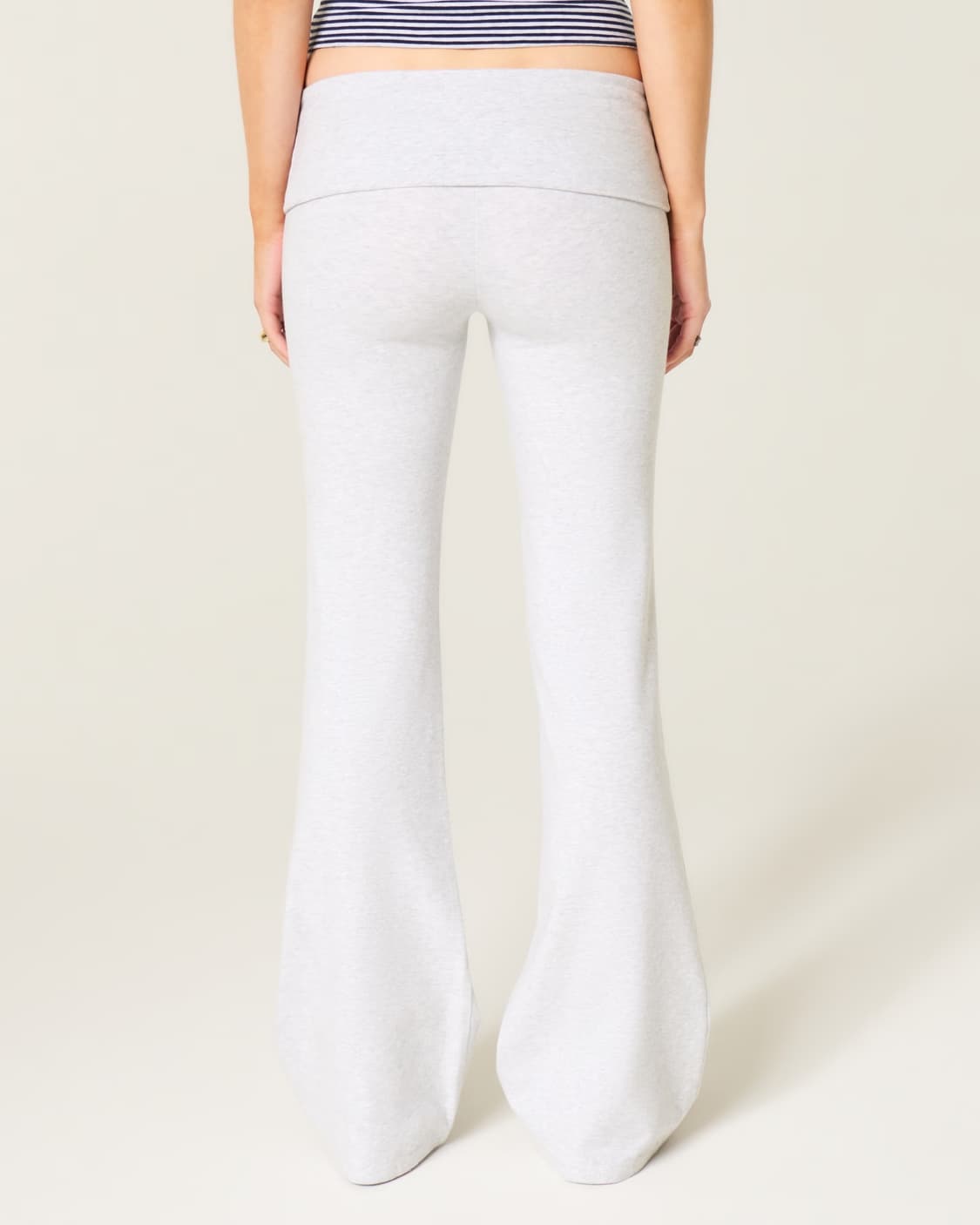 [M] 홀리스터 폴드오버 플레어 스웻팬츠 새상품 상품이미지4