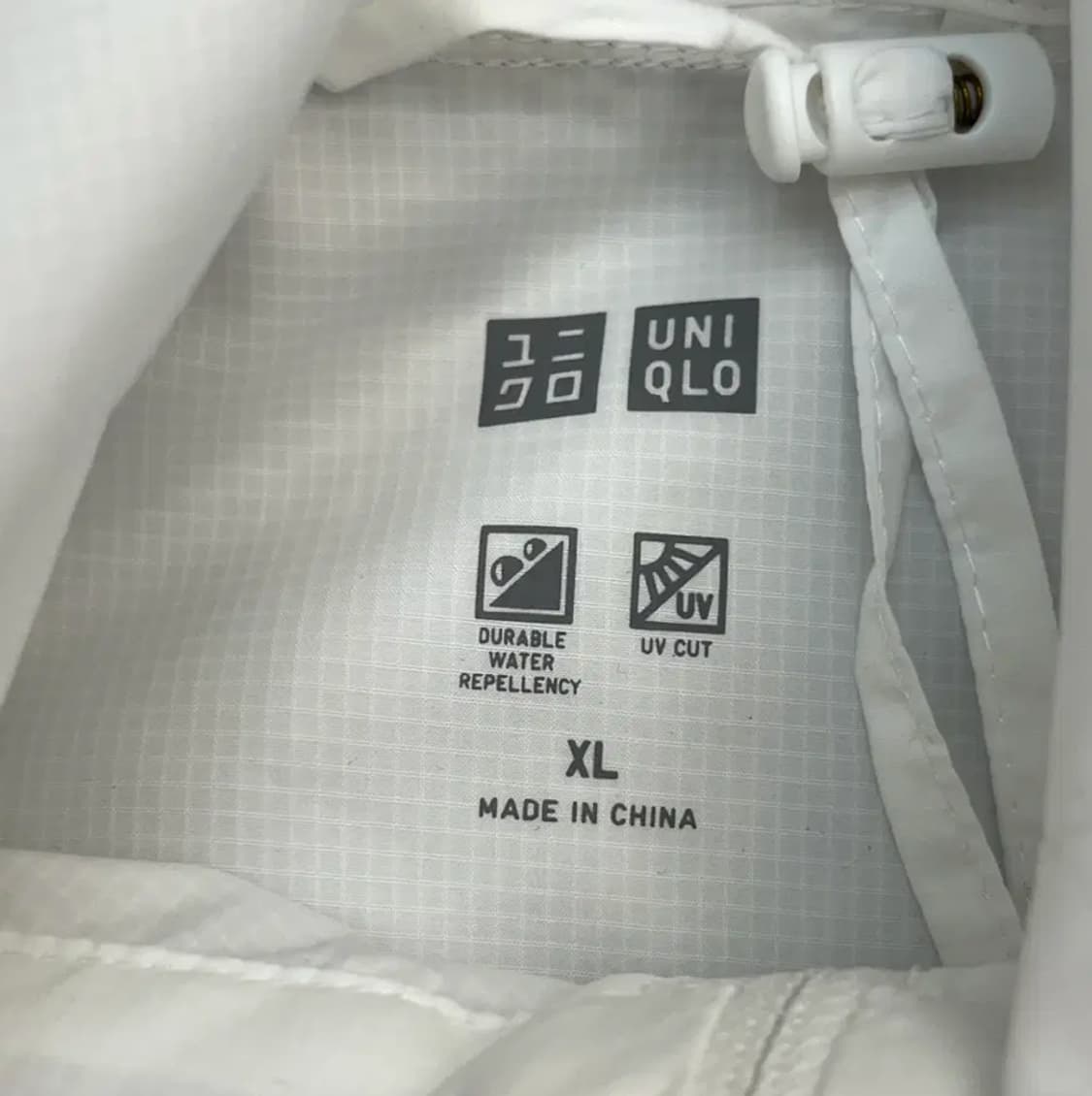 (새) 유니클로 여성 바람막이 (XL) 상품이미지3
