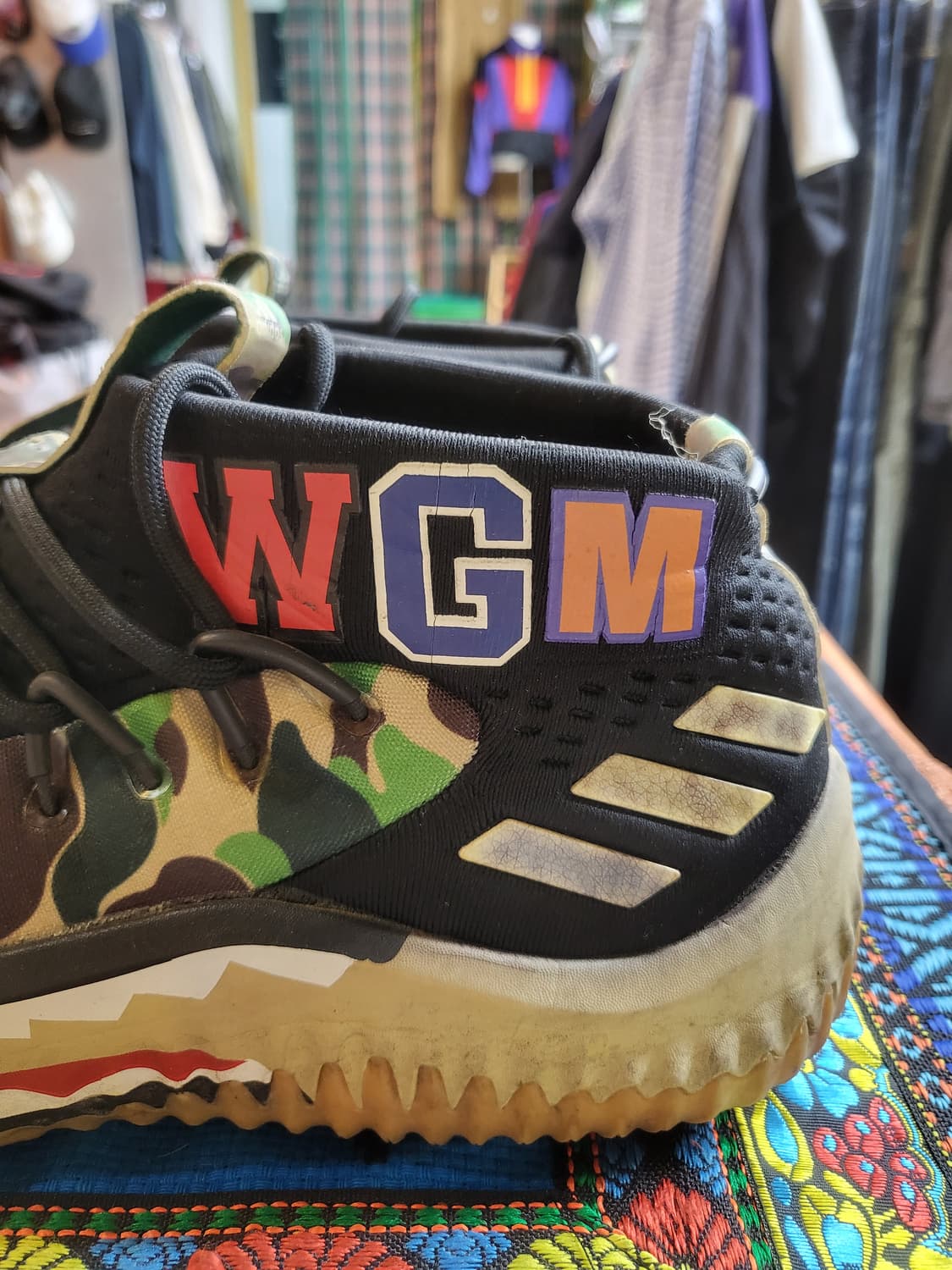 아디다스 × 베이프  데임4 상품이미지4