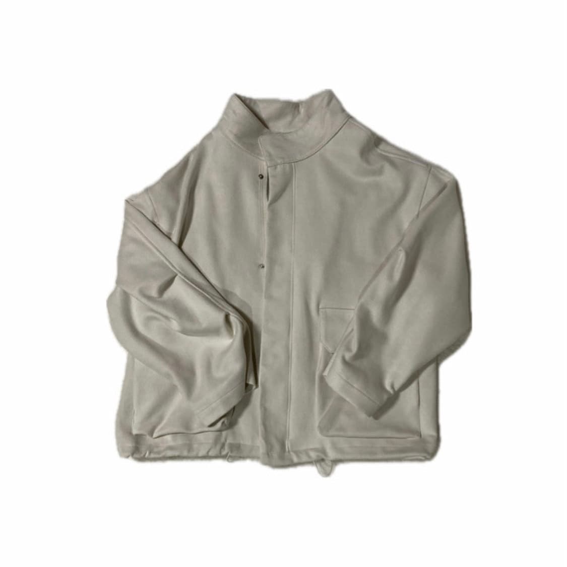 스탠다드에러 필드 포켓 스웨이드 자켓 아이보리 상품이미지1