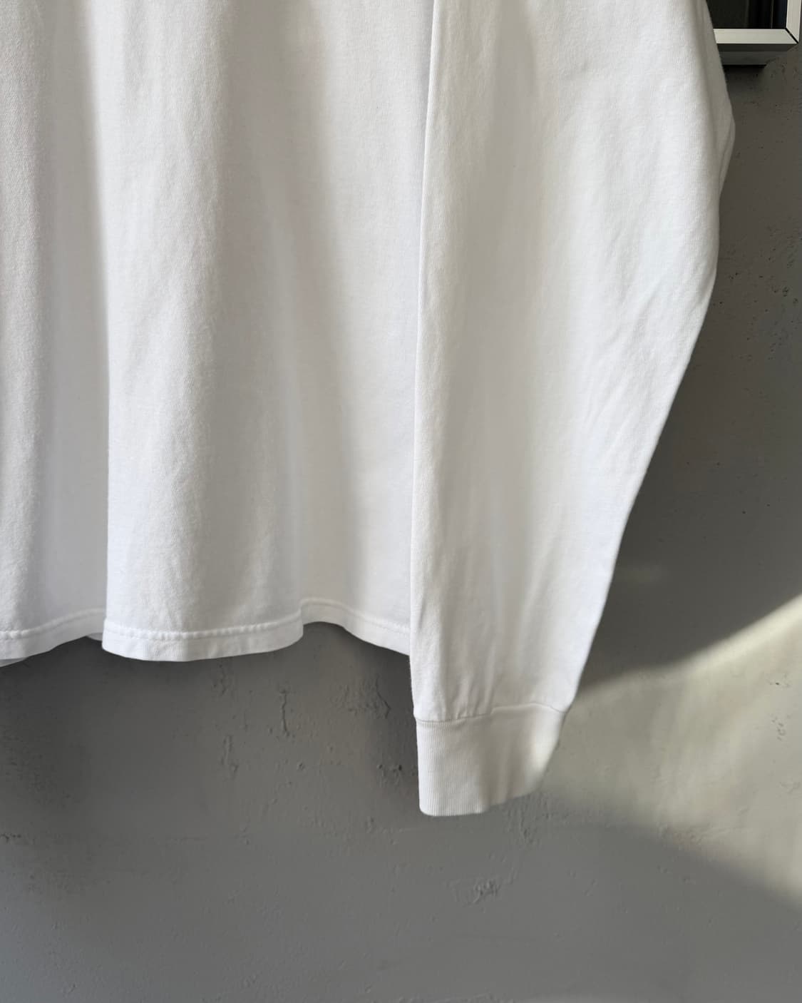 Stussy big stock white long sleeve 상품이미지4