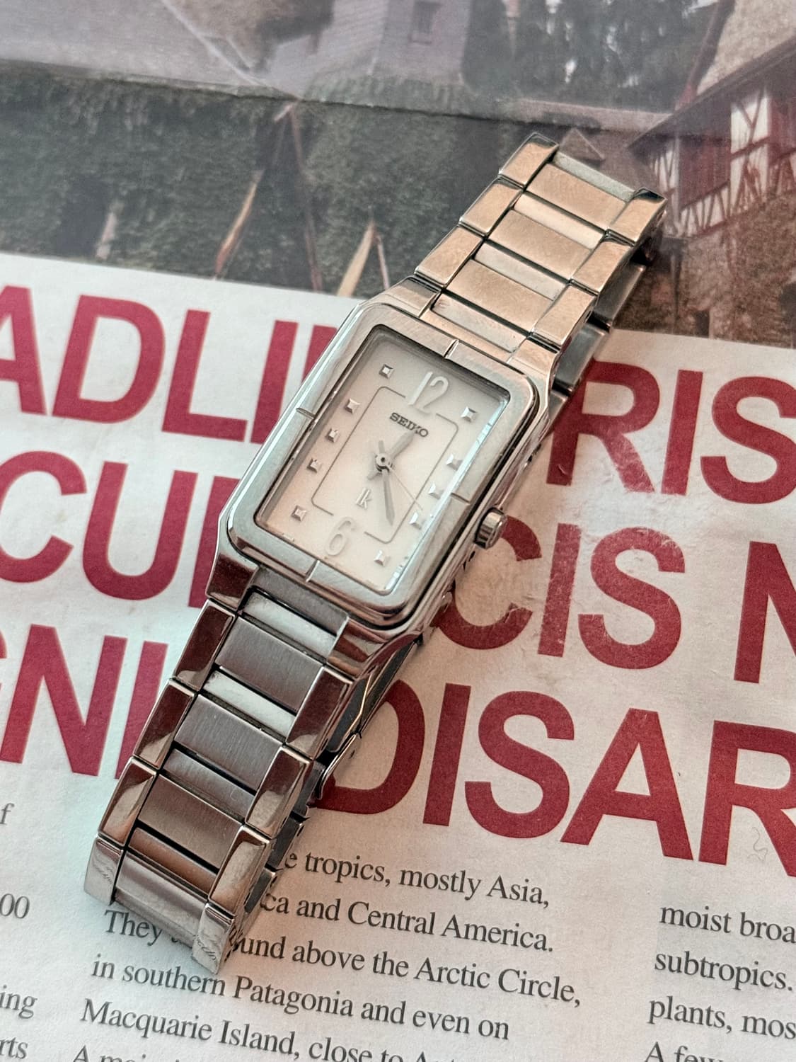 세이코 Seiko 스퀘어 레이디스 상품이미지1