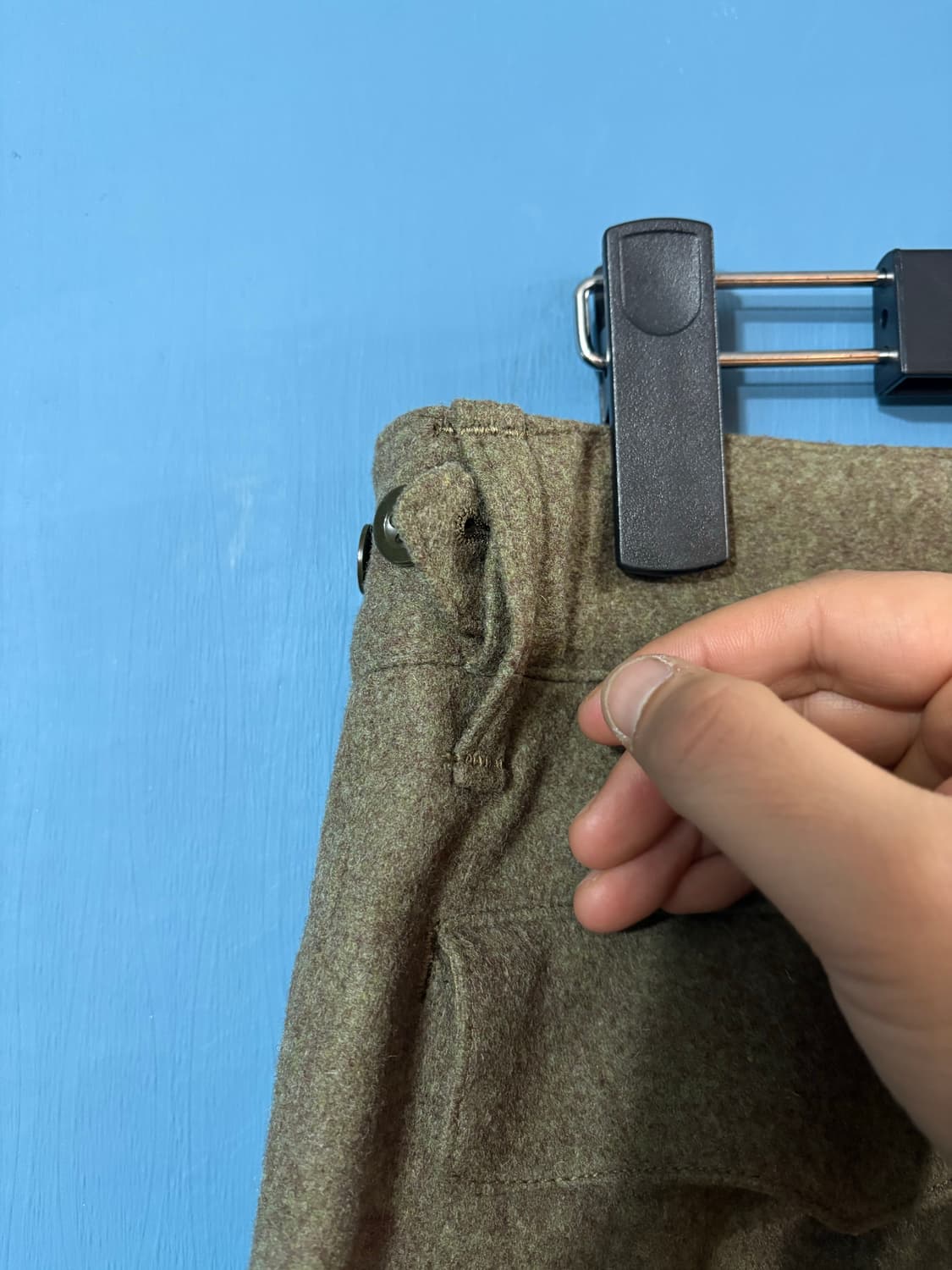 60-70‘s German Army Wool Field Cargo Pan 상품이미지6