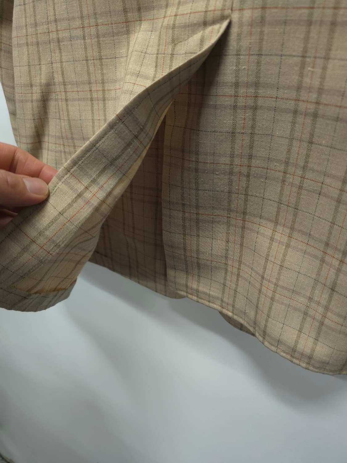 닥스런던 여성 90's 영국제 린넨혼방 오버핏 자켓 (66~77) 상품이미지8