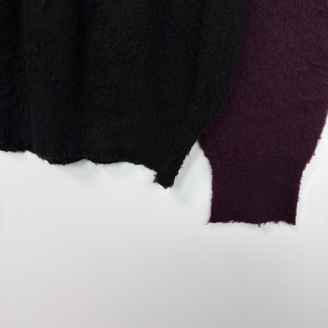 요지야마모토 모헤어 니트 티셔츠 상품이미지5