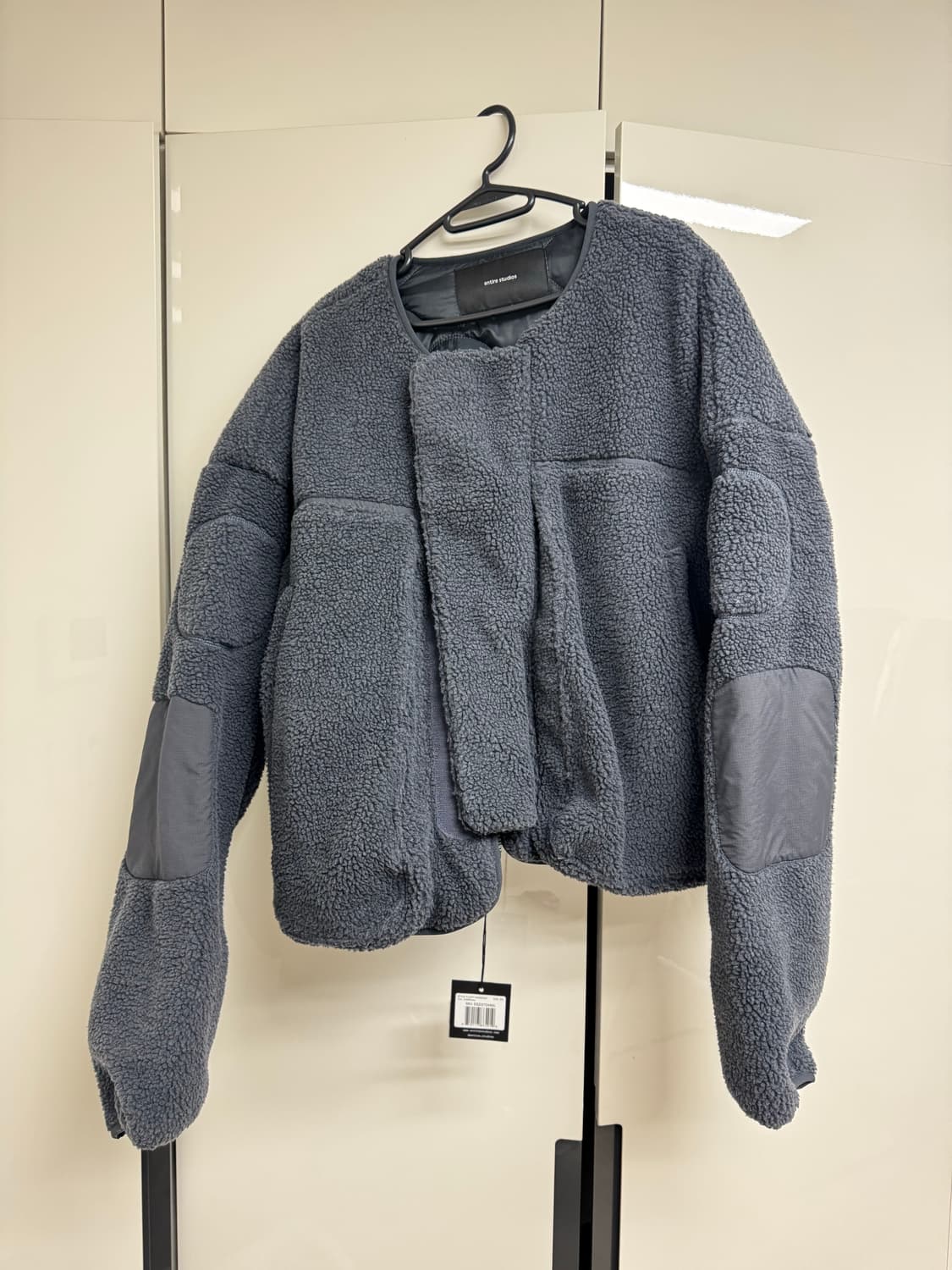 [XXL] 엔타이어 스튜디오 플러피 차콜 후리스 자켓 상품이미지2