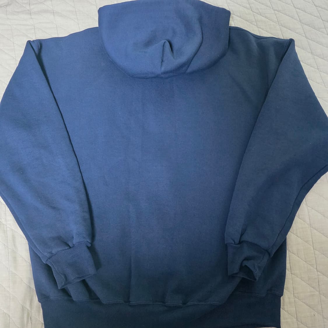 [XL] 90s 러셀 애슬레틱 후드집업 네이비 굿컨디션 상품이미지5