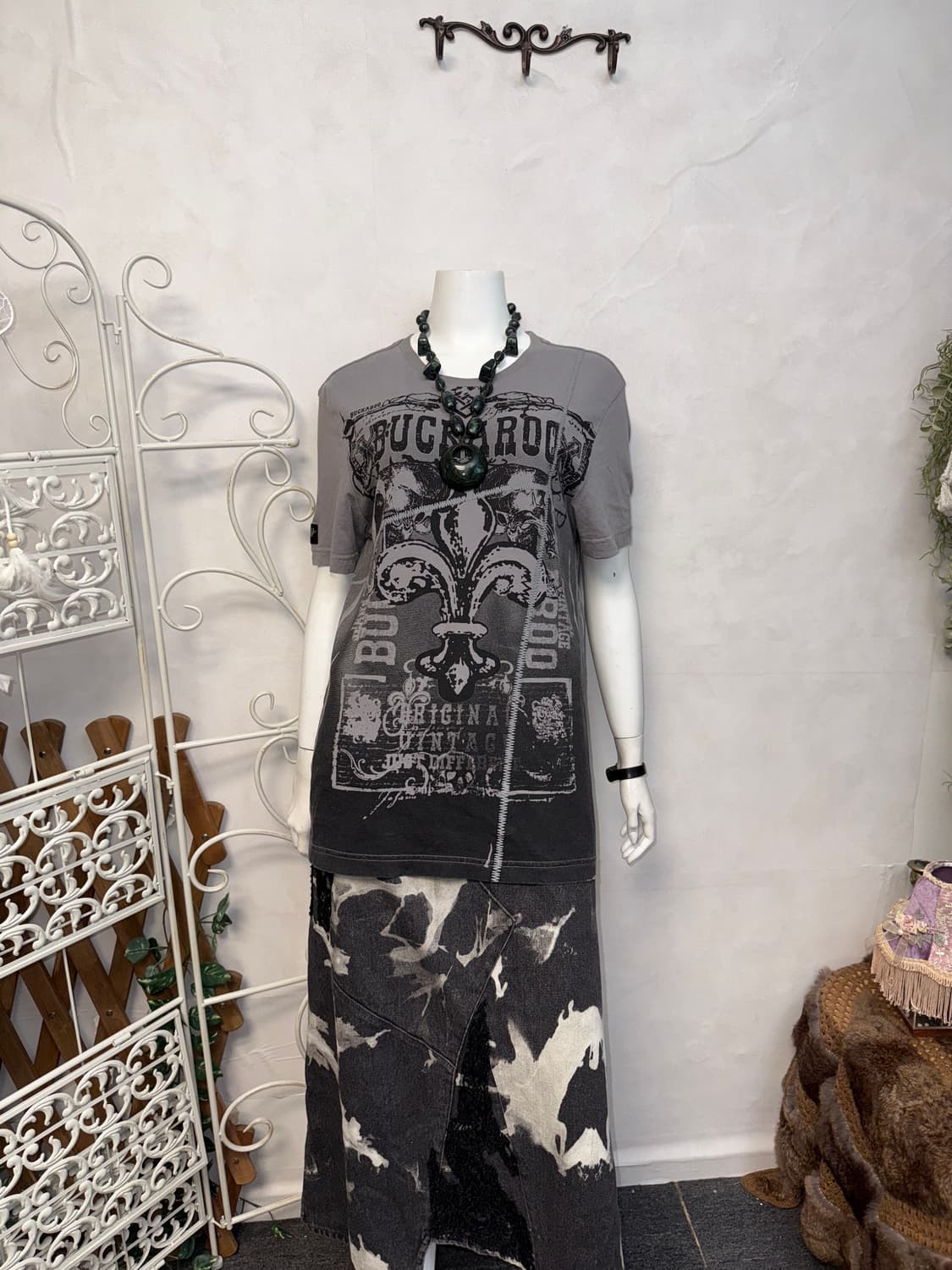 Buckaroo gradient oriental punk t 상품이미지5
