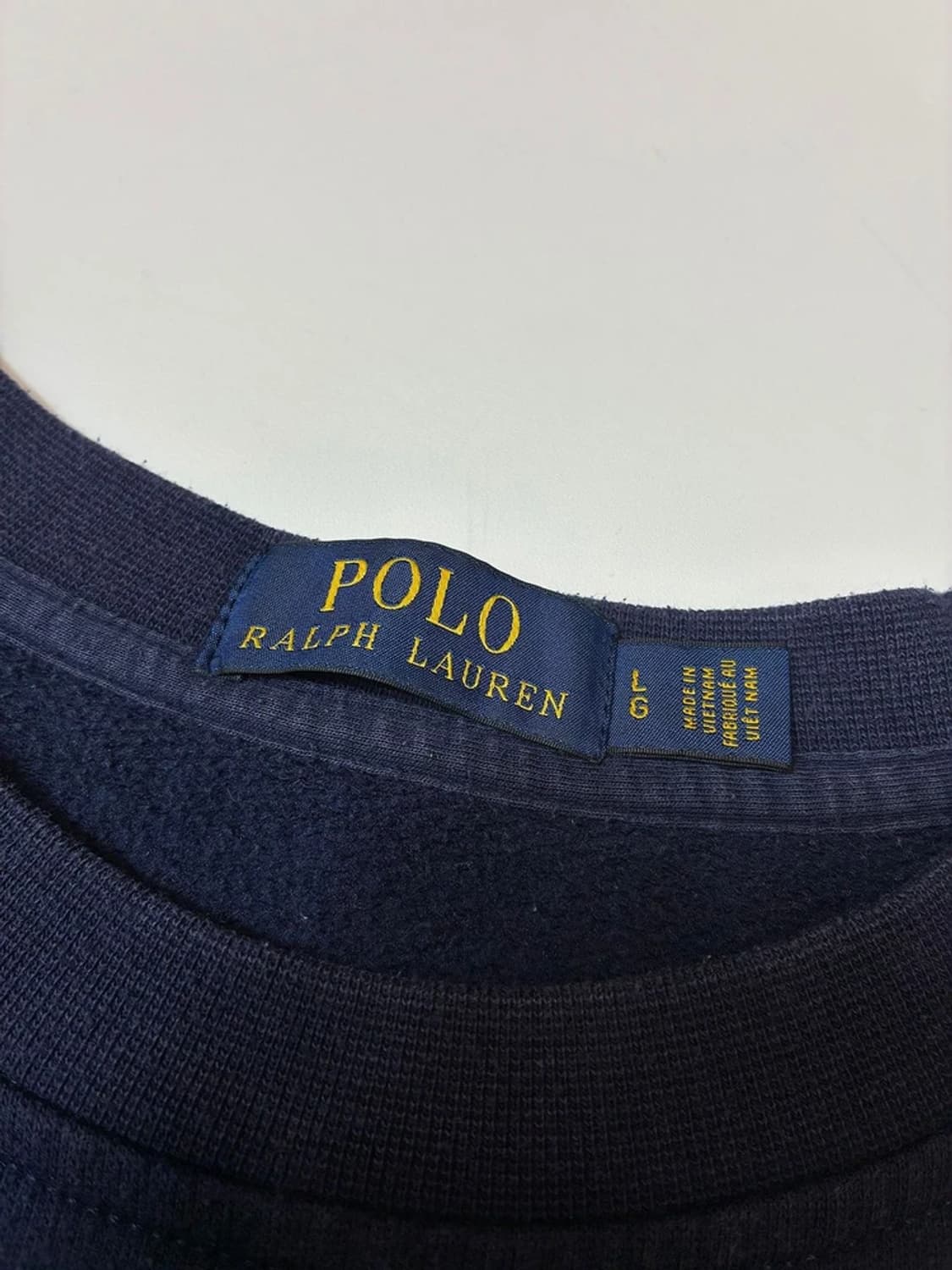 폴로 랄프로렌 피그먼트 레드 빅포니 프린팅 맨투맨 PN8390 상품이미지6